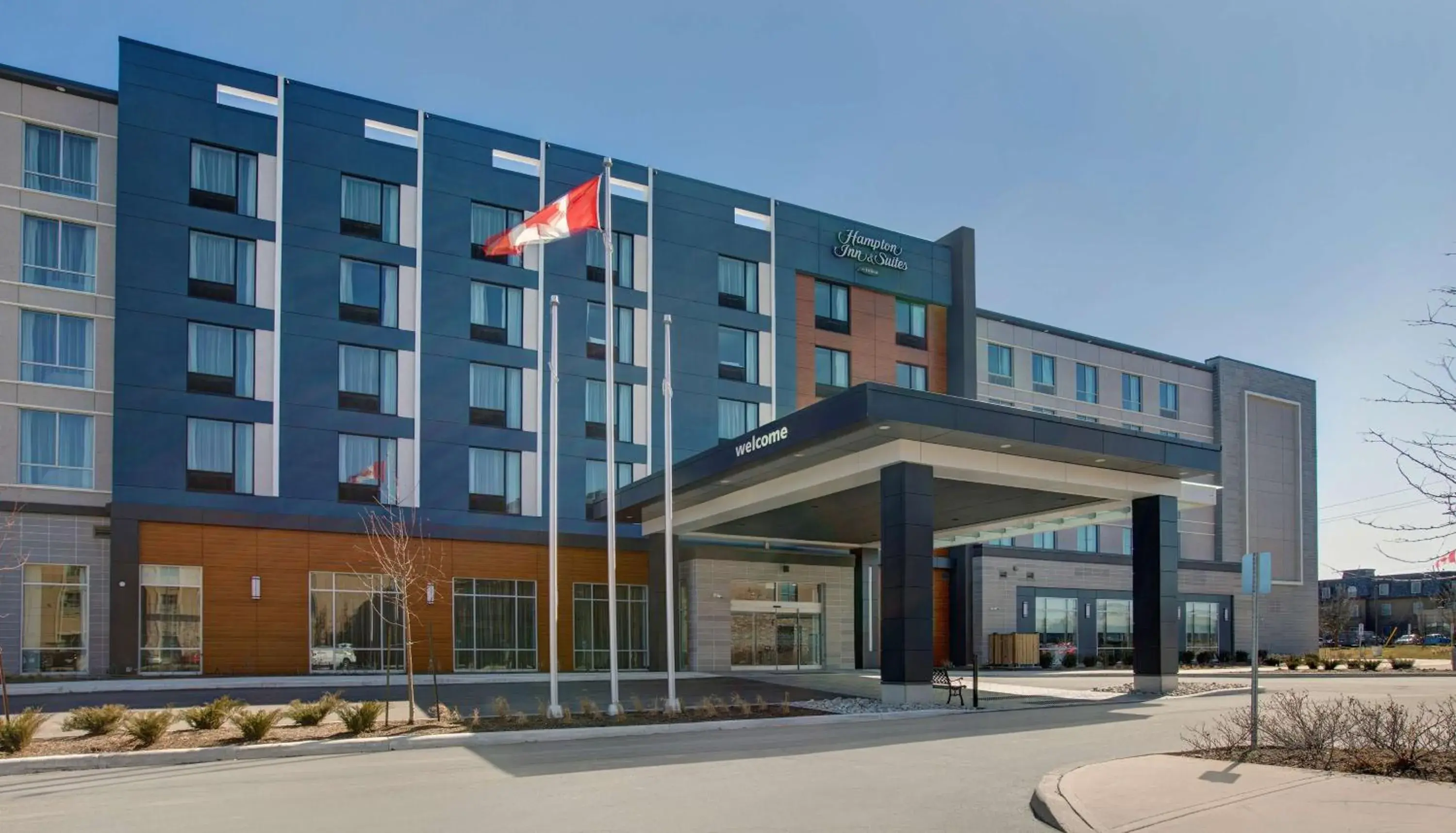 Property building in Hampton Inn & Suites By Hilton Waterloo St. Jacobs Property building in Hampton Inn & Suites By Hilton Waterloo St. Jacobs