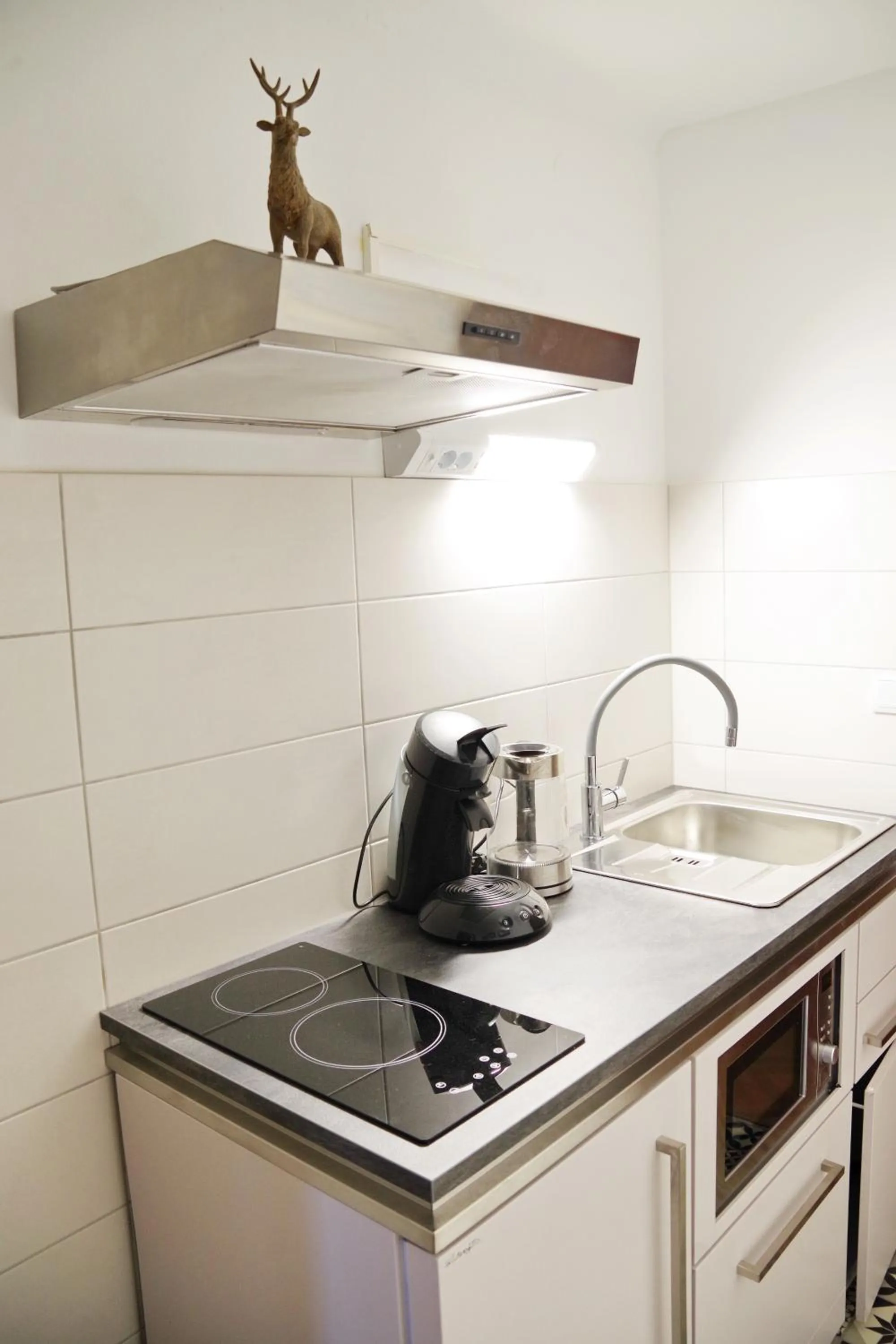 Kitchen or kitchenette in Apartment Haus Pflingsteck nahe Europa Park Rulantica