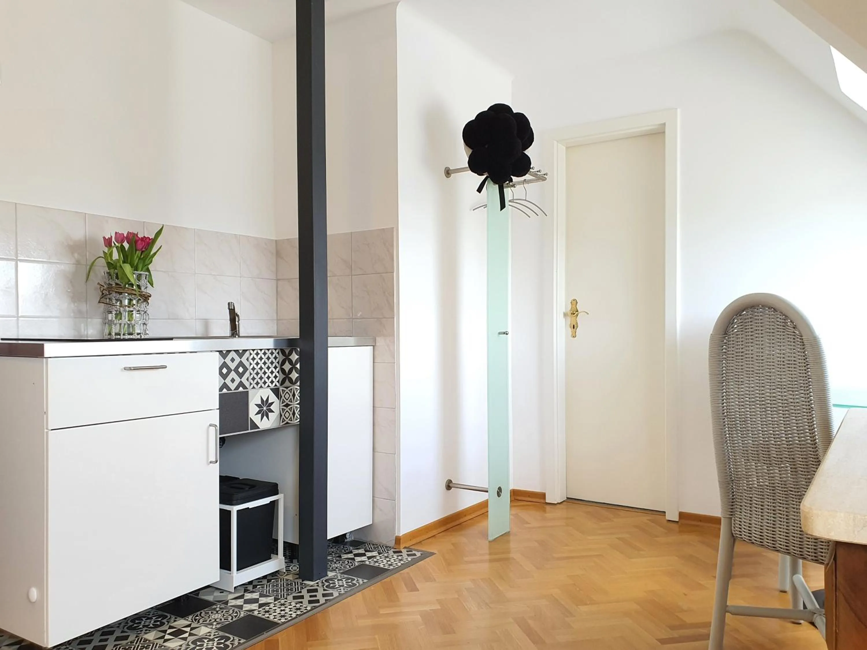 Kitchen or kitchenette in Apartment Haus Pflingsteck nahe Europa Park Rulantica