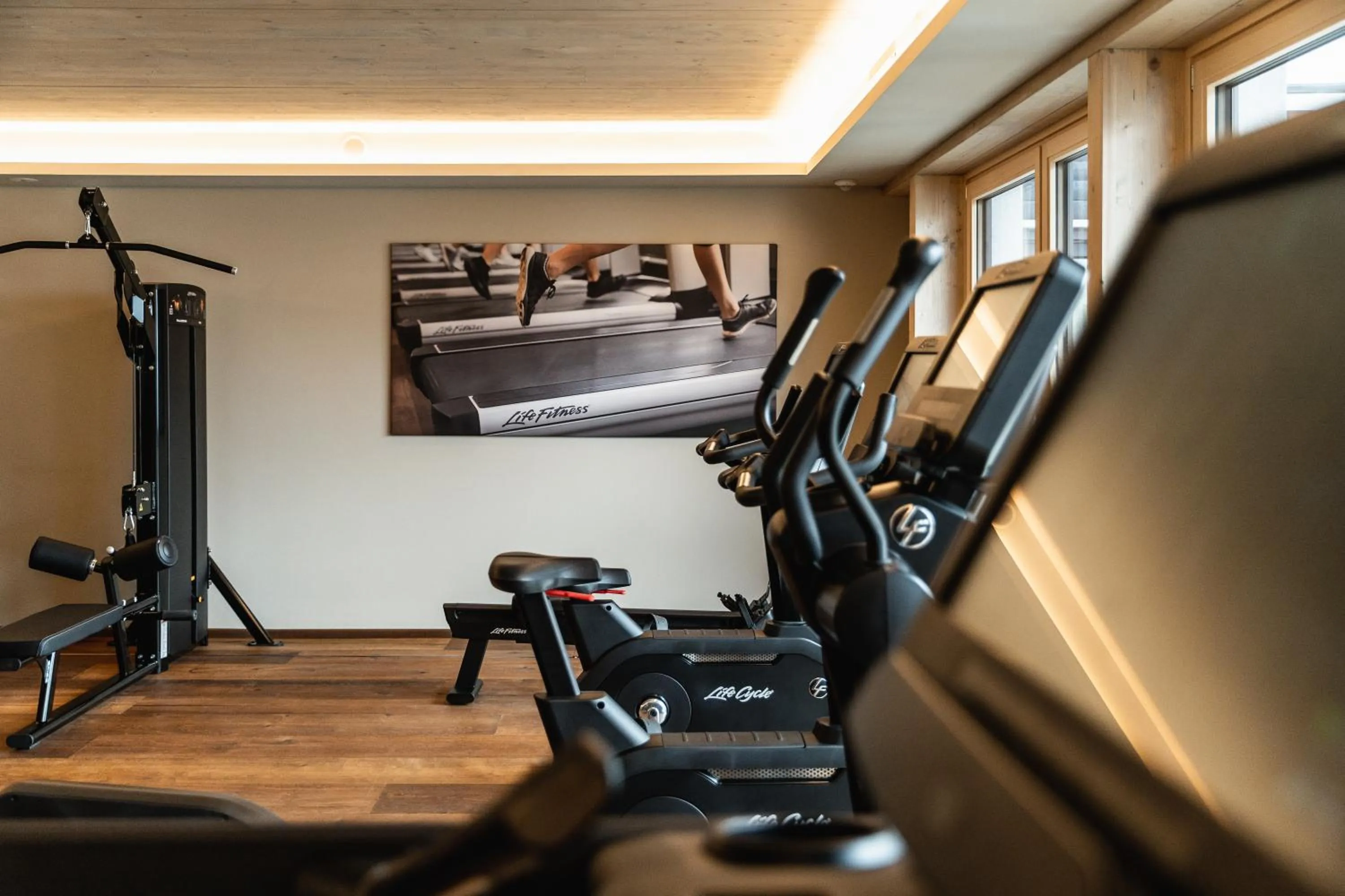 Fitness centre/facilities in Hotel Hochfilzer