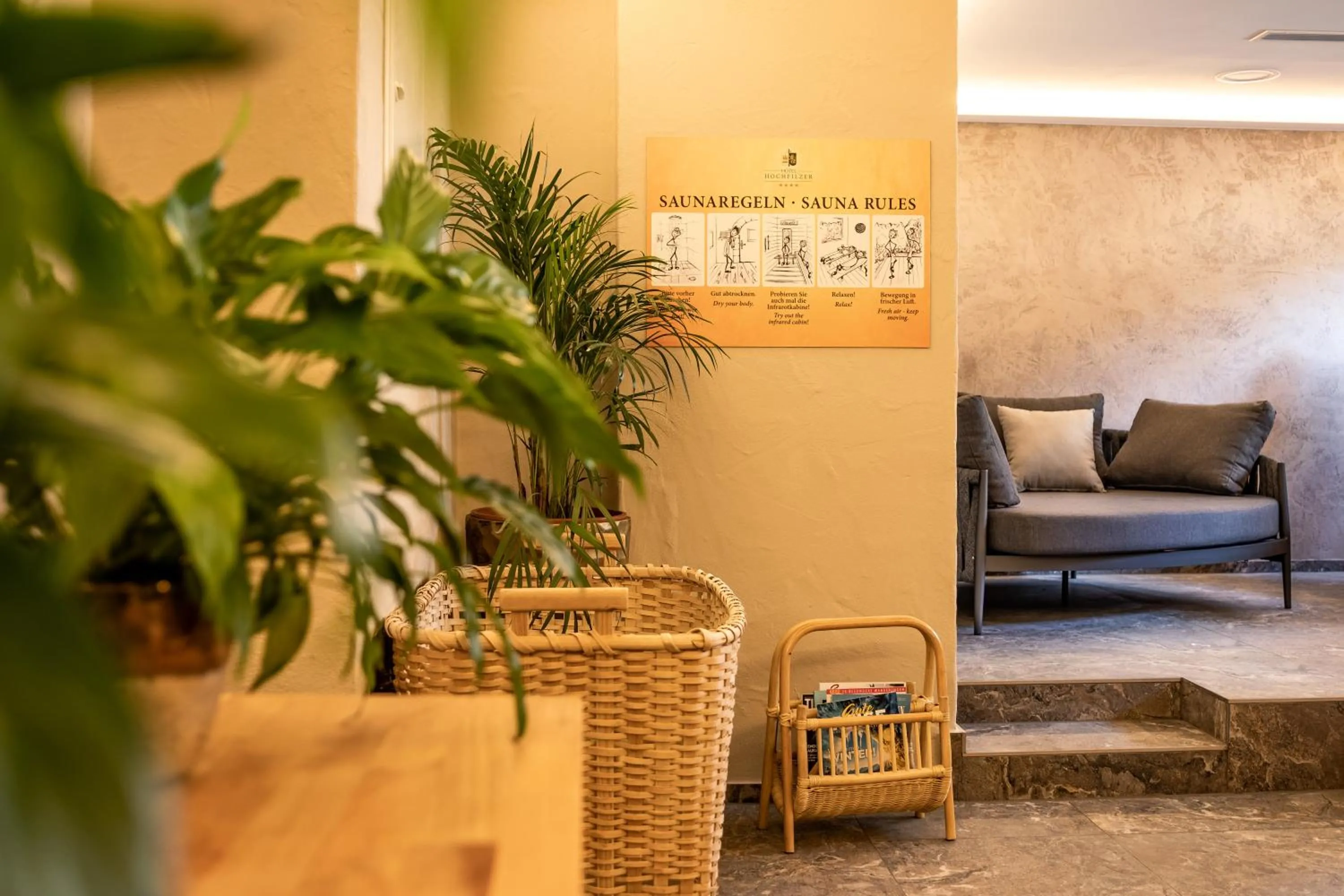 Sauna in Hotel Hochfilzer