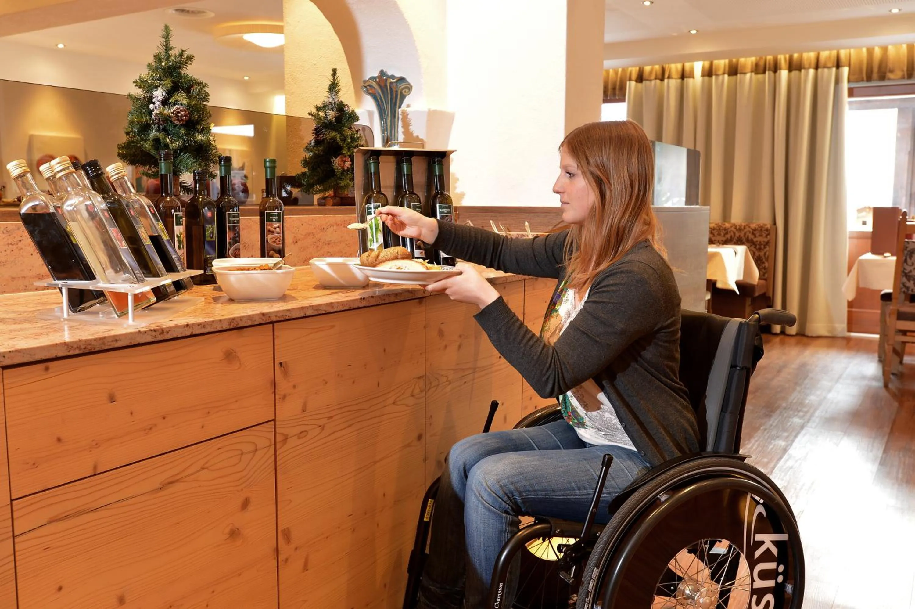 Decorative detail in Hotel Hochfilzer