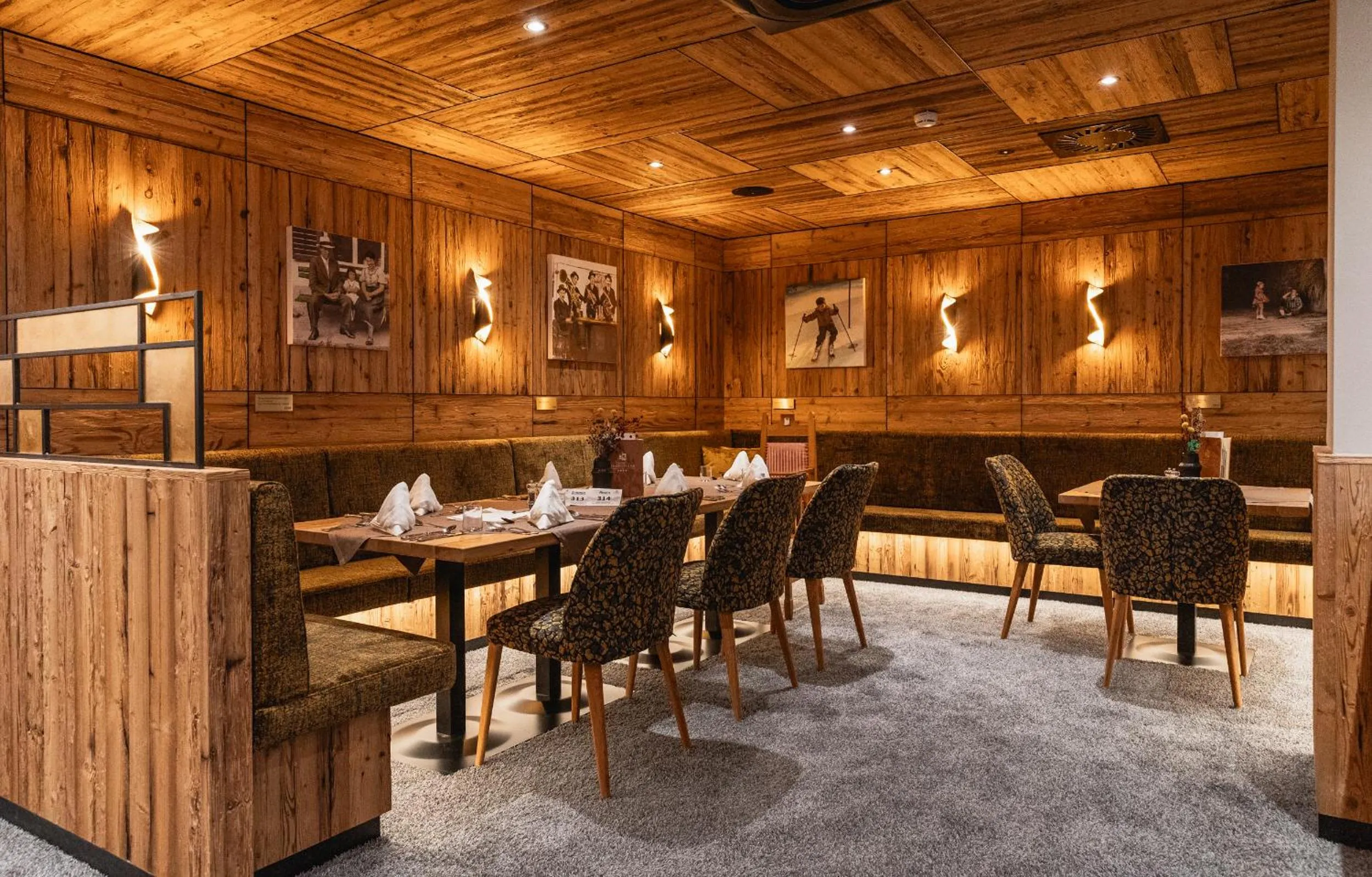 Restaurant/places to eat in Hotel Hochfilzer