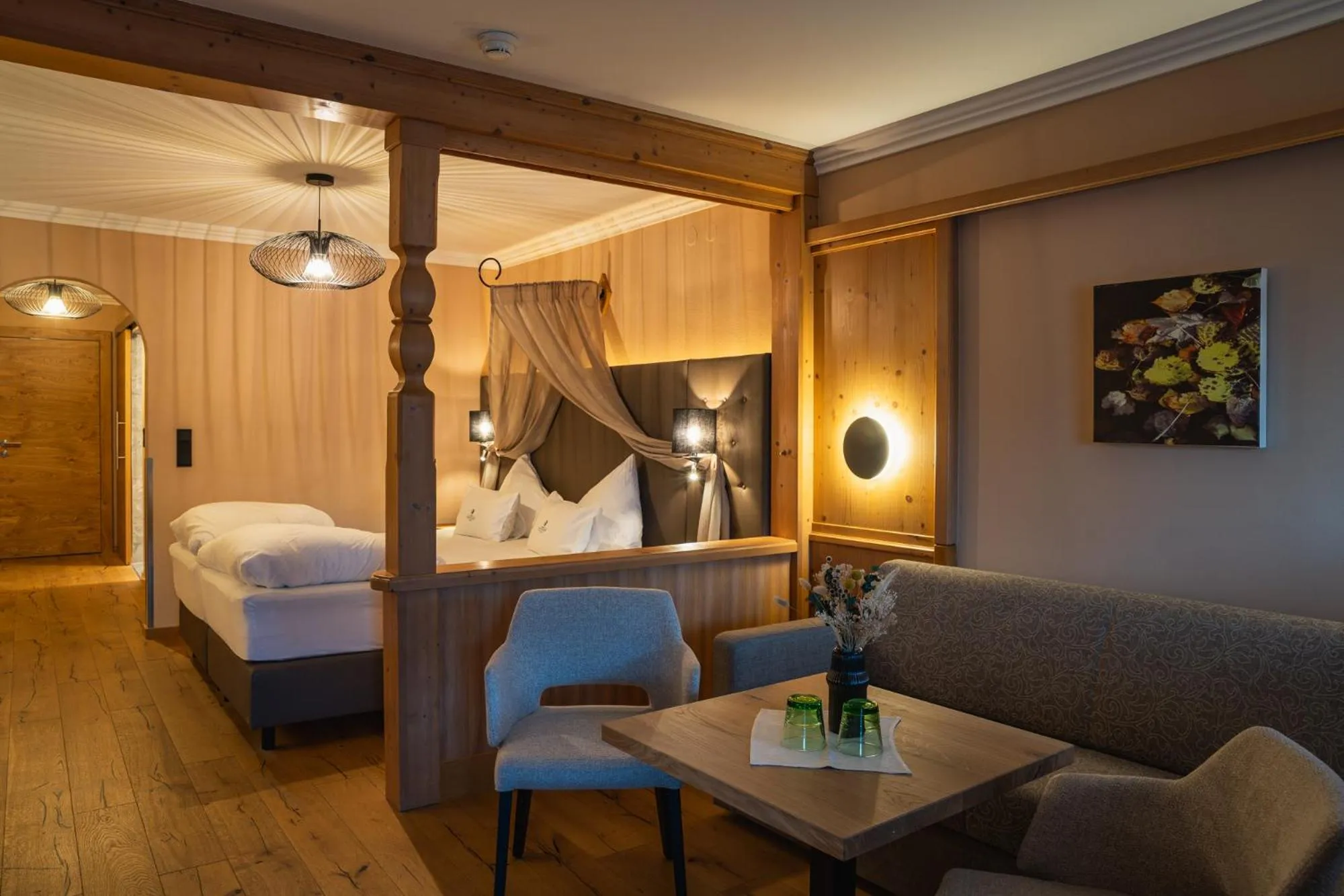 Bedroom, Bed in Hotel Hochfilzer