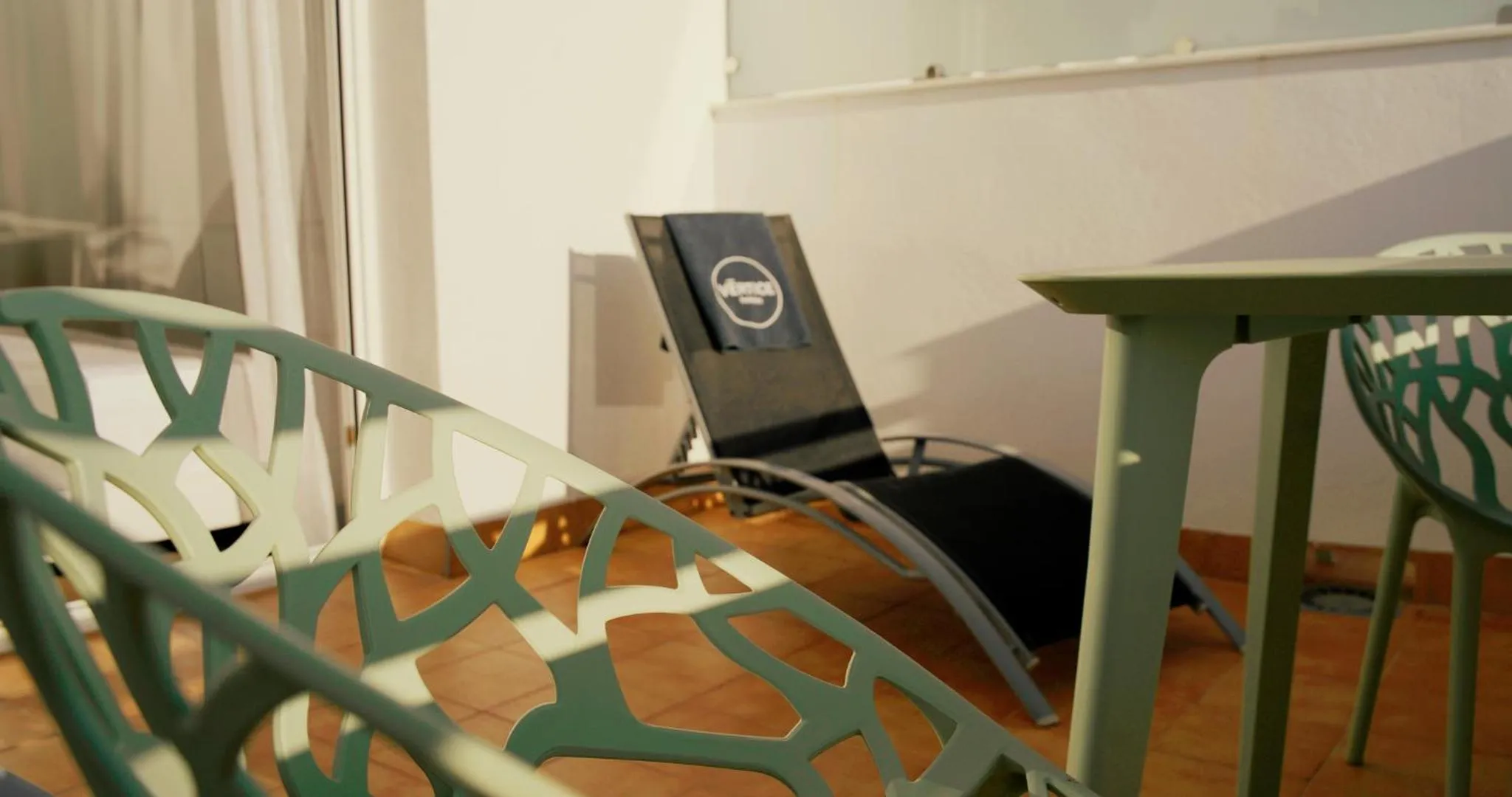 Balcony/Terrace in Hotel Vértice Chipiona Mar