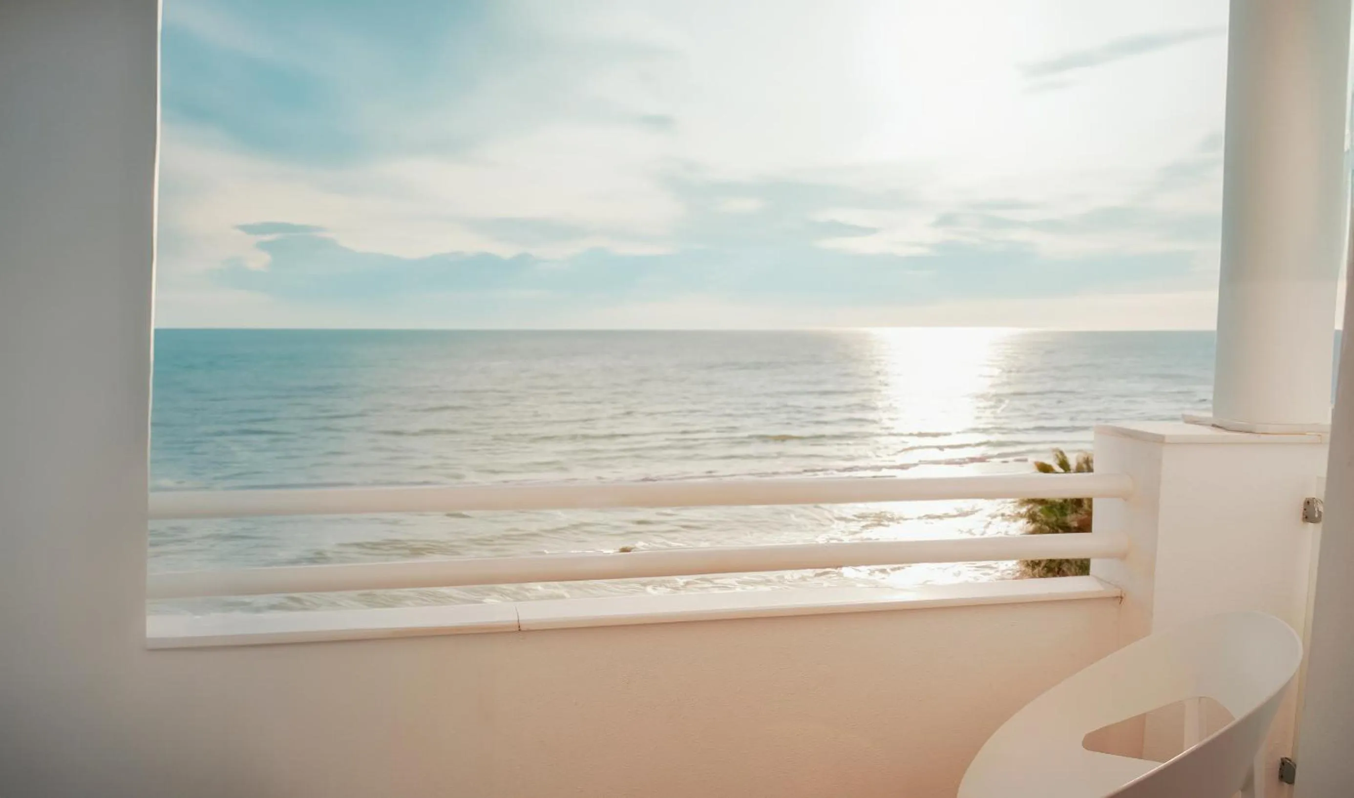Balcony/Terrace in Hotel Vértice Chipiona Mar