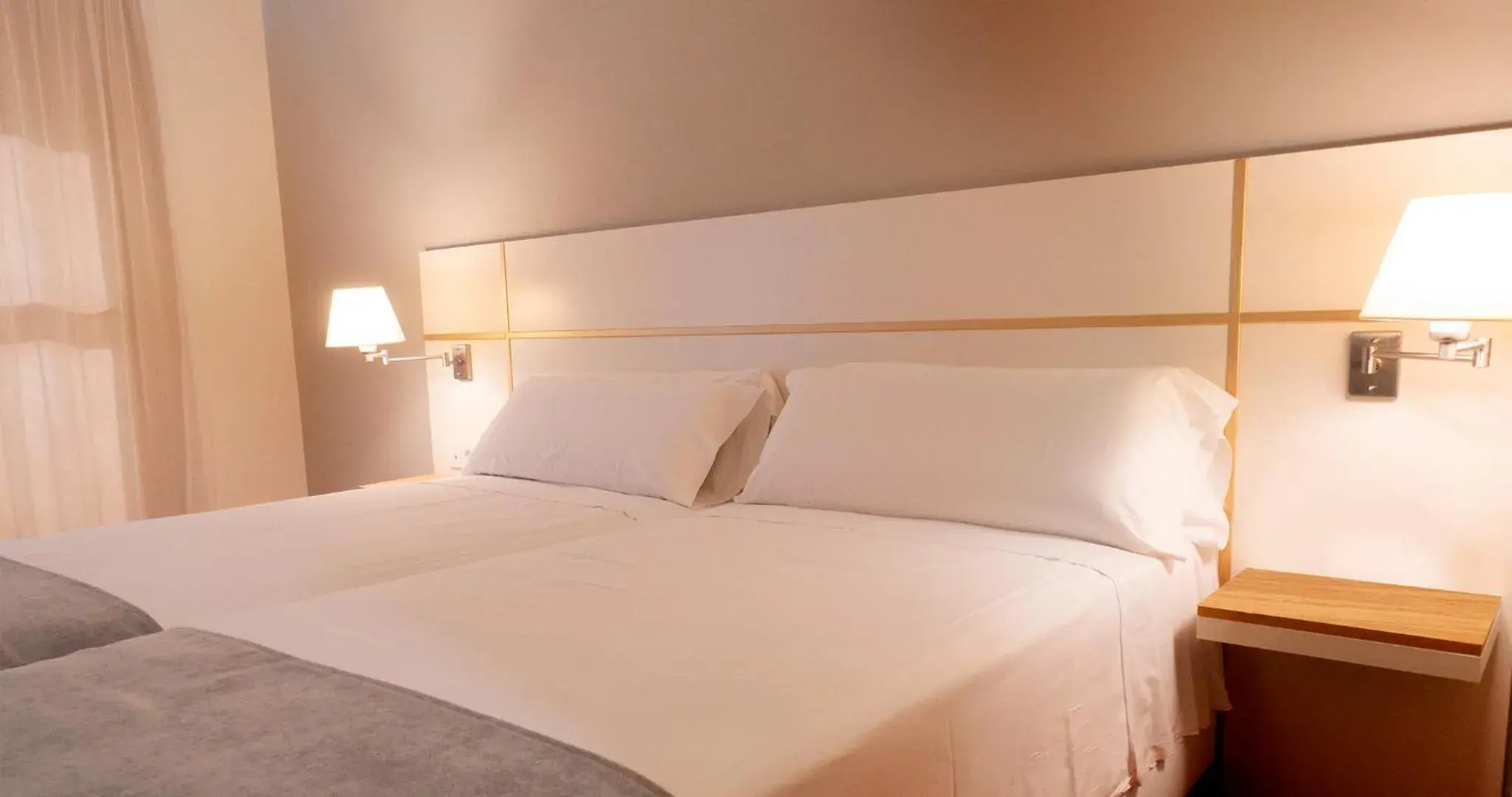 Bed in Hotel Vértice Chipiona Mar Bed in Hotel Vértice Chipiona Mar