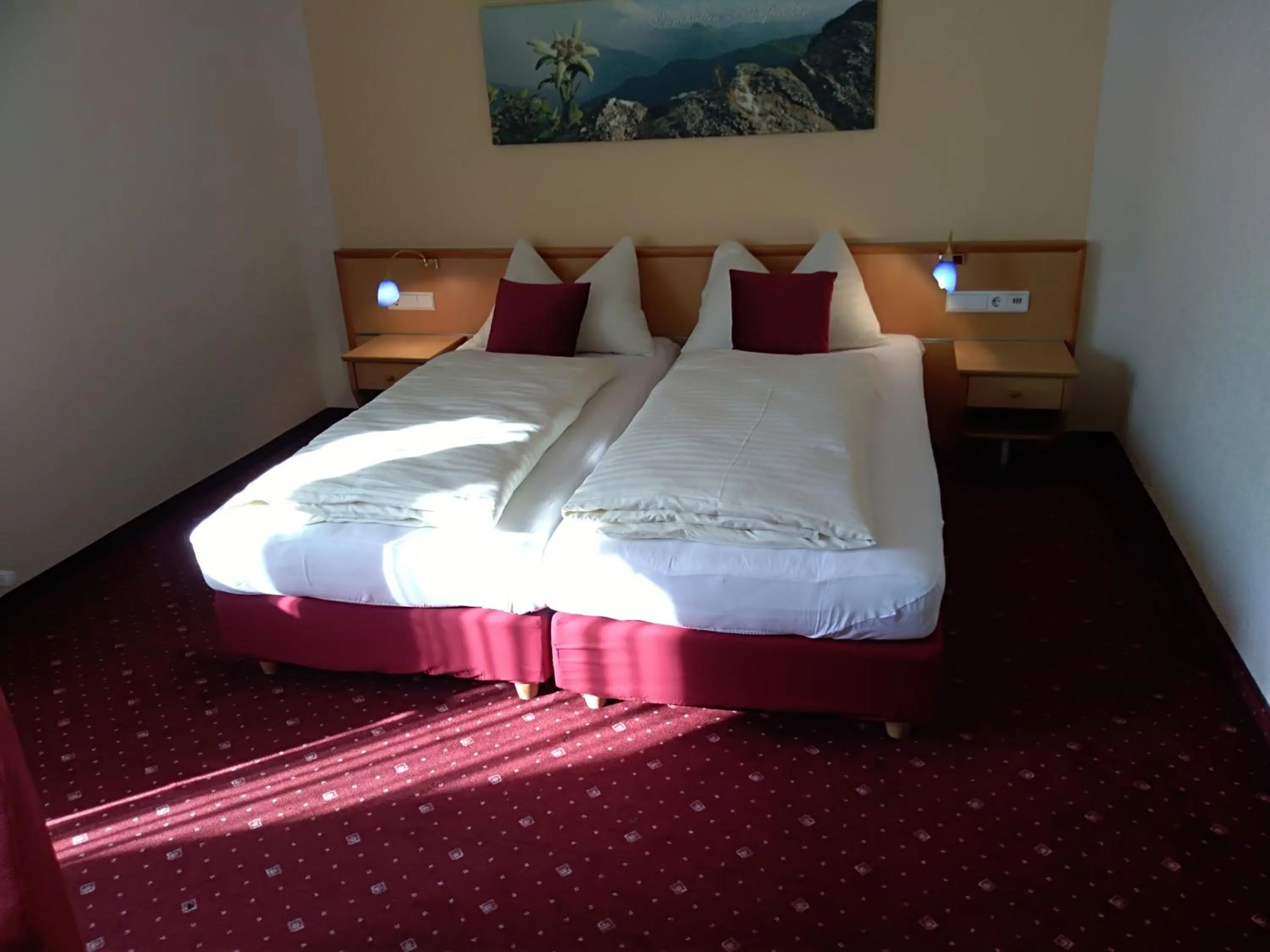 Bedroom, Bed in Hotel Wiesenhof