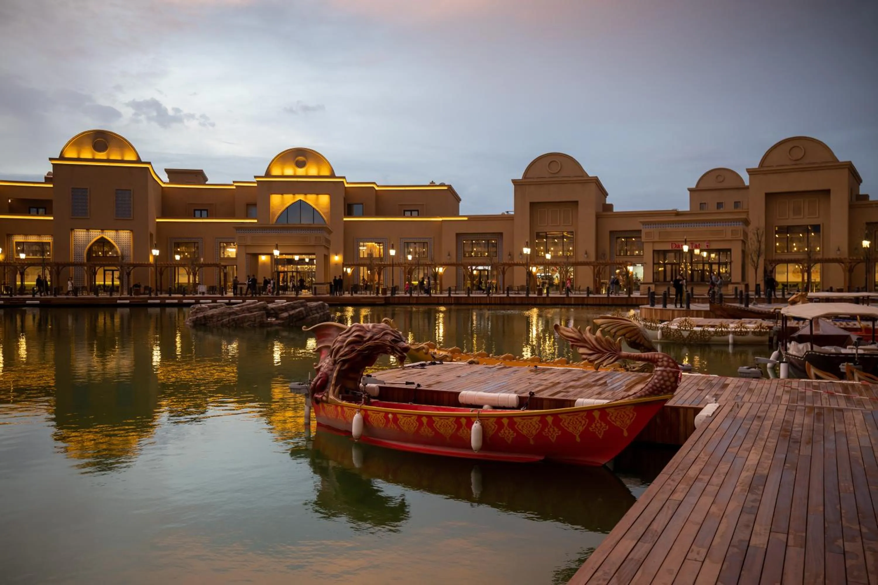On site in KARAVANSARAY Turkistan Harbour Hotel -FLYING THEATRE ACCESS