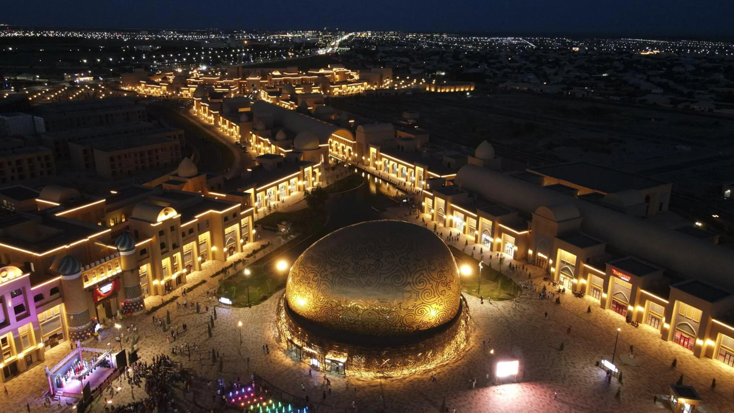 Property building in KARAVANSARAY Turkistan Harbour Hotel -FLYING THEATRE ACCESS