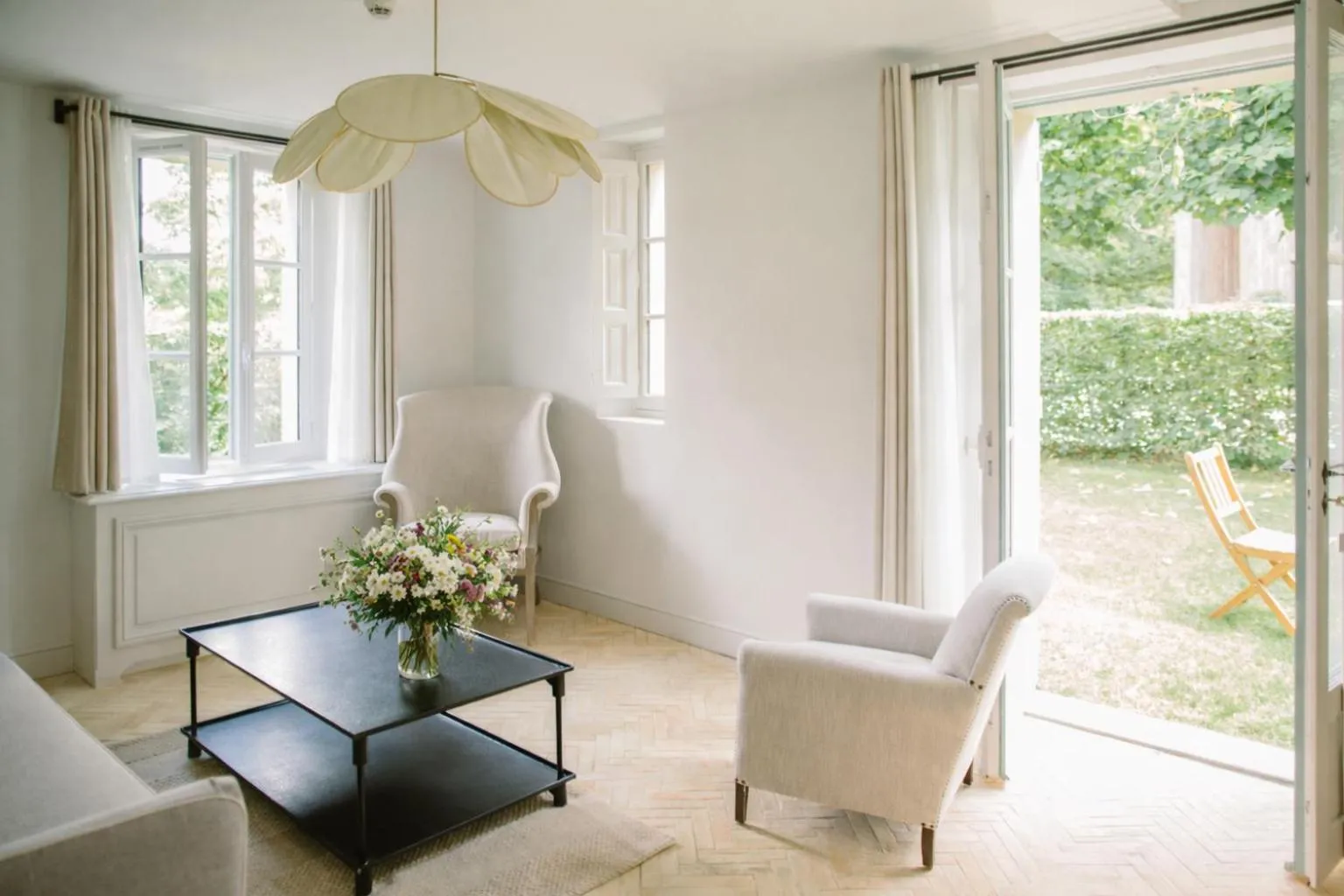 Living room in Domaine de Primard - Fontenille Collection