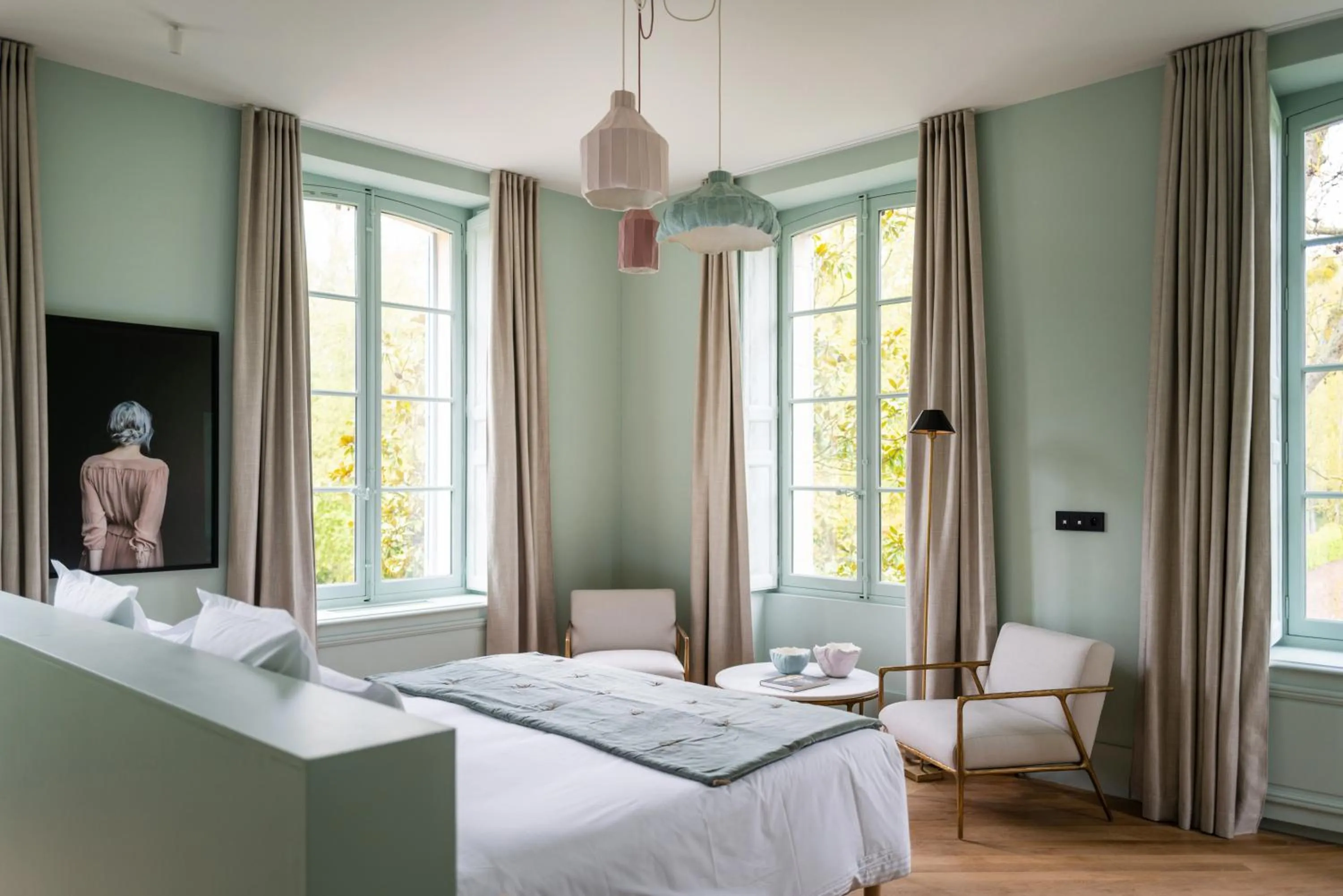 Bed in Le Domaine de Primard