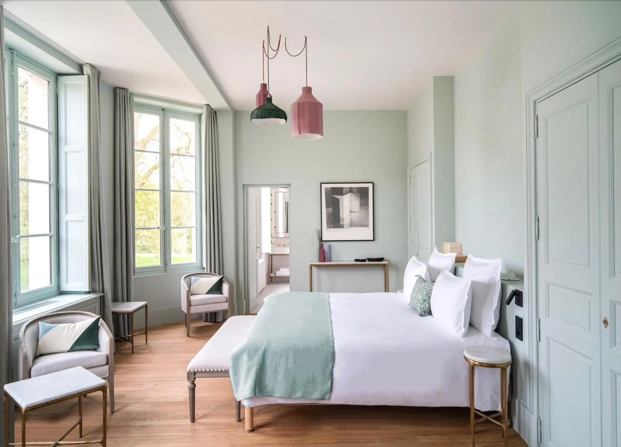 Bed in Domaine de Primard - Fontenille Collection