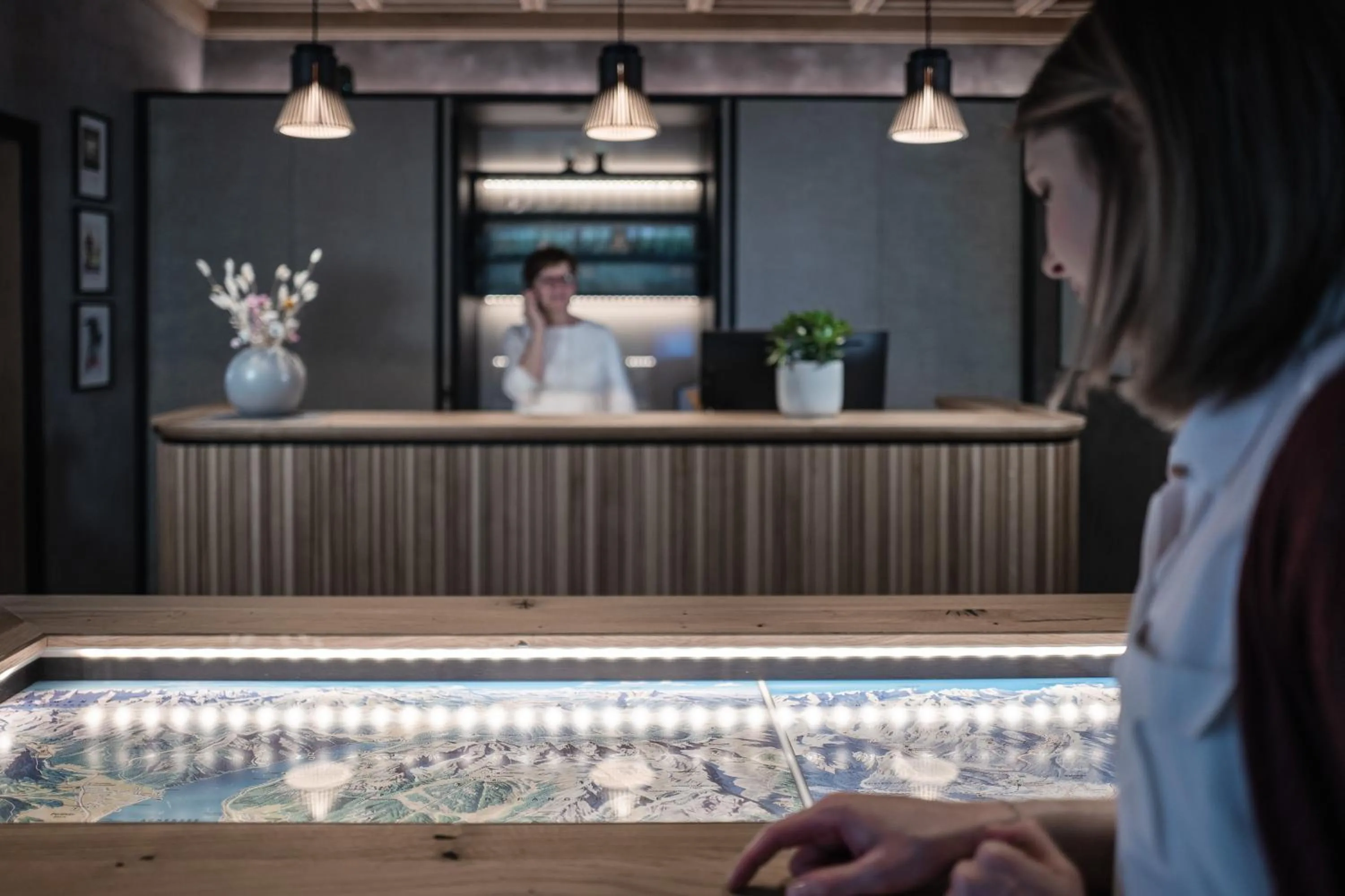 Lobby or reception in Hotel Klingler