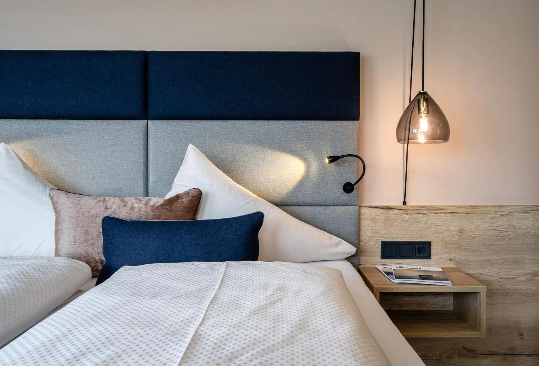 Bed in Hotel Klingler