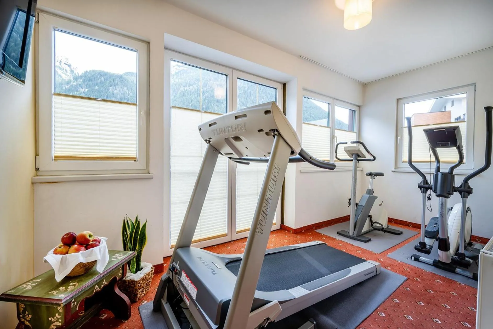 Fitness centre/facilities in Hotel Klingler