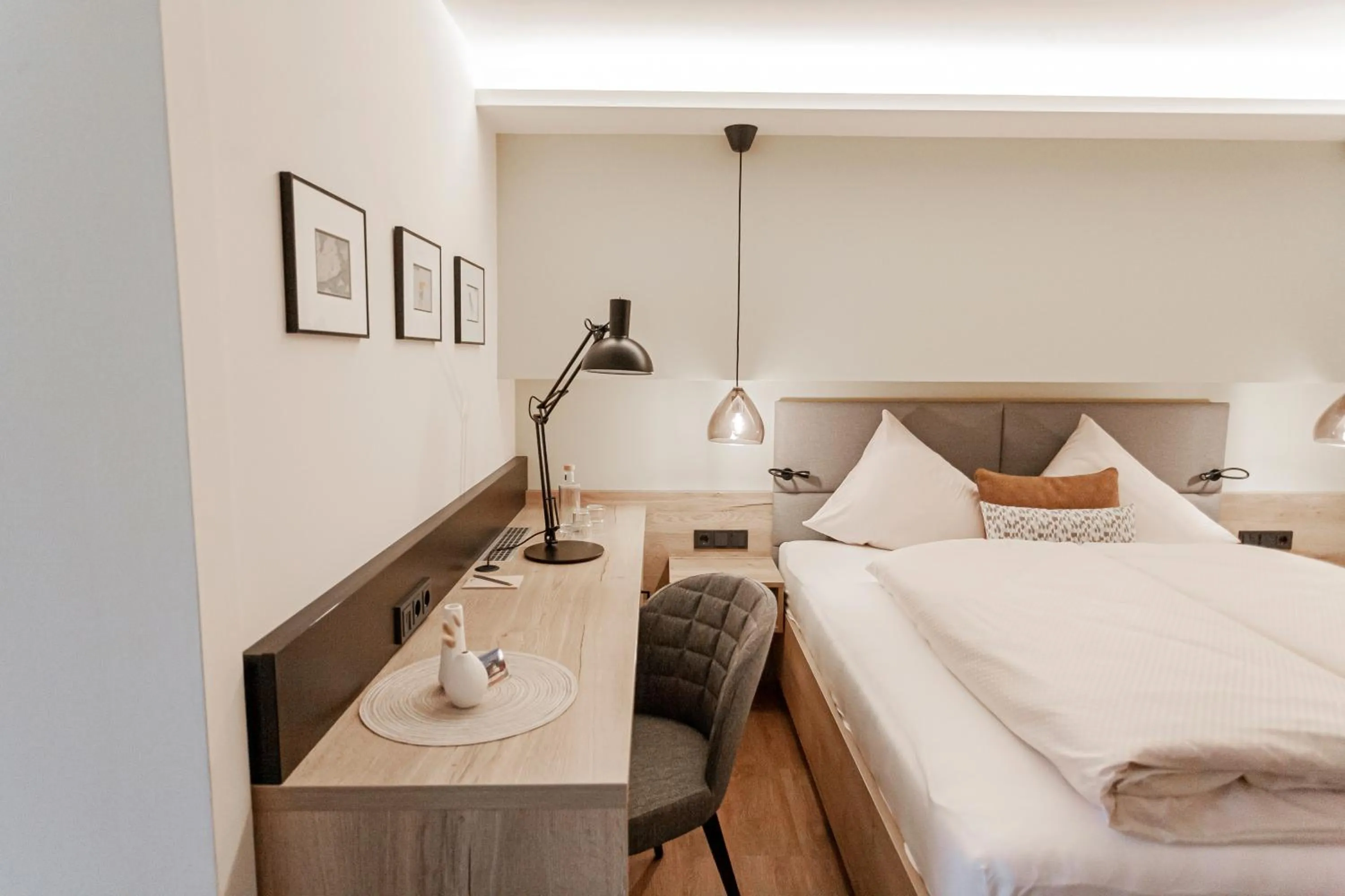 Bed in Hotel Klingler