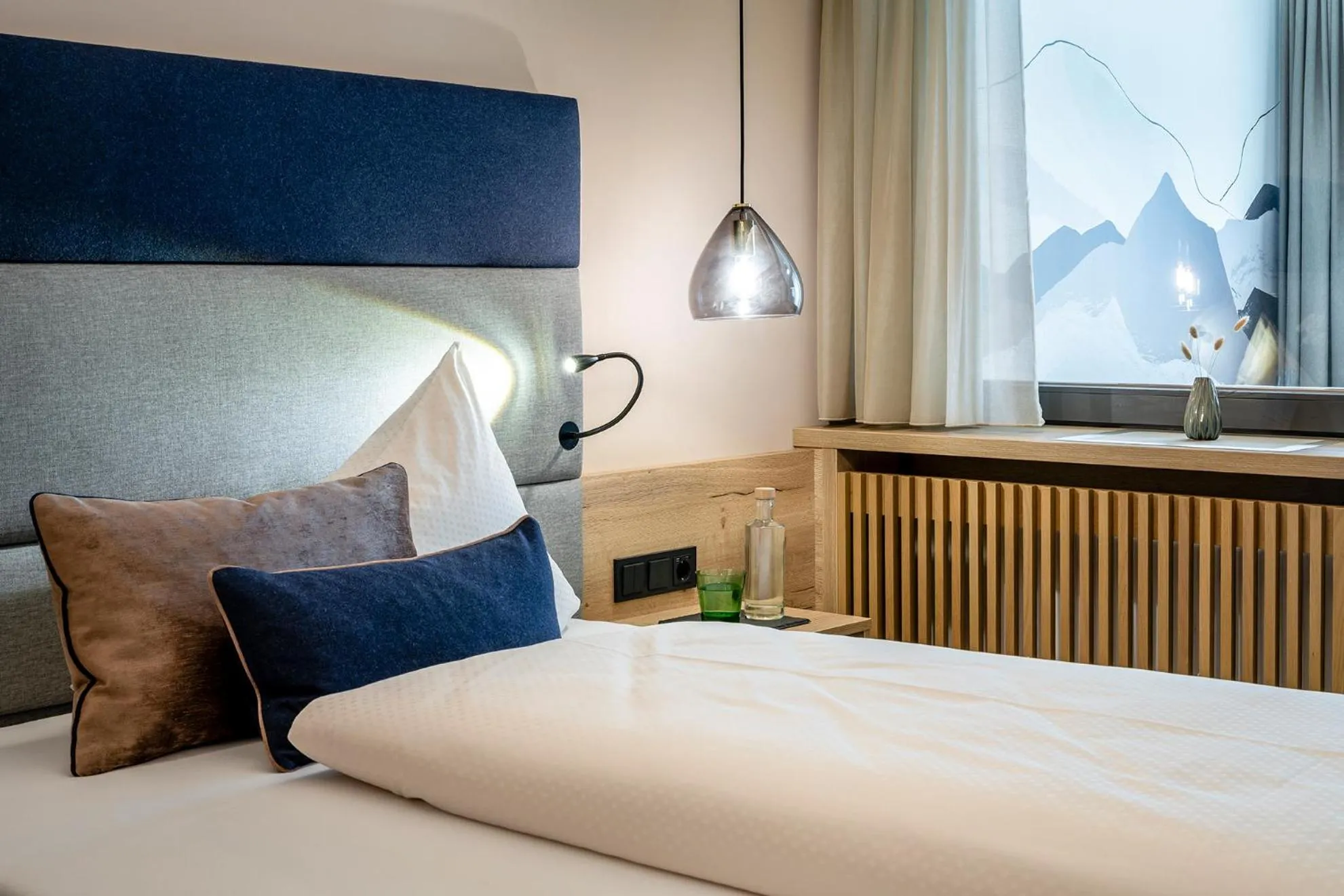 Bed in Hotel Klingler