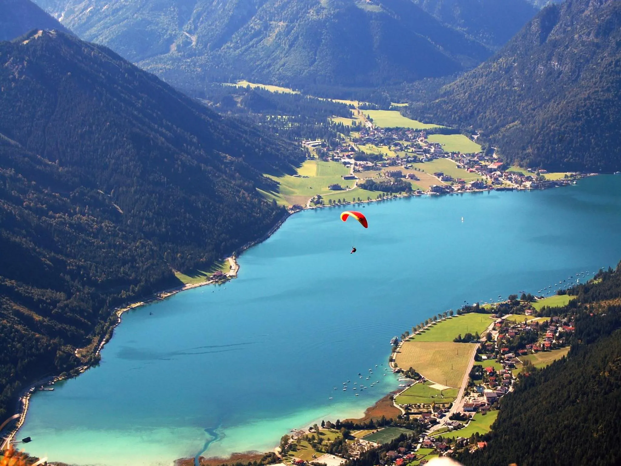 Bird's eye view in Hotel Klingler