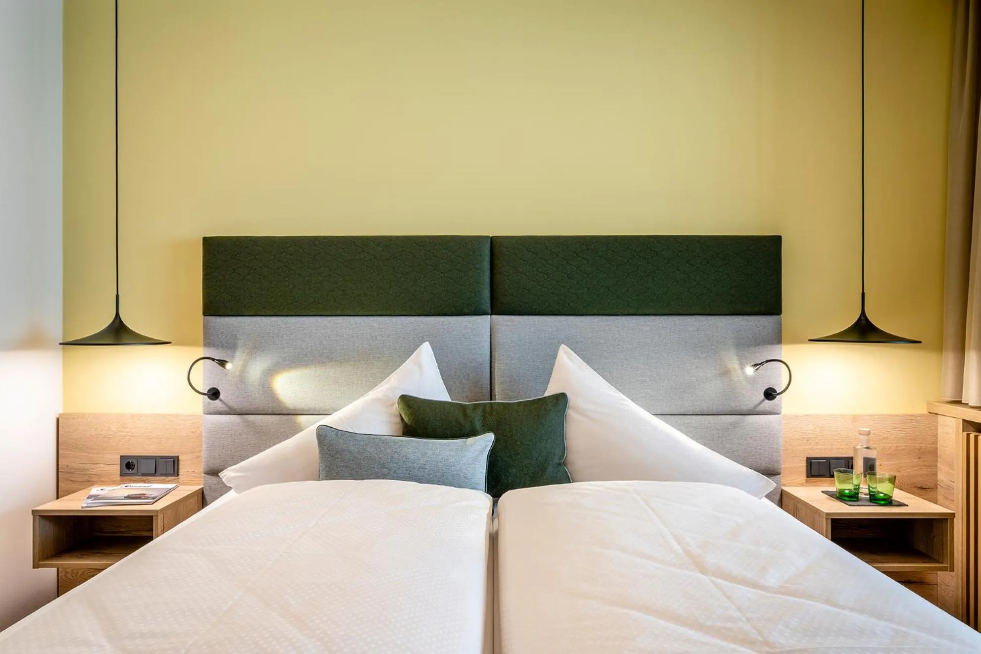 Bed in Hotel Klingler
