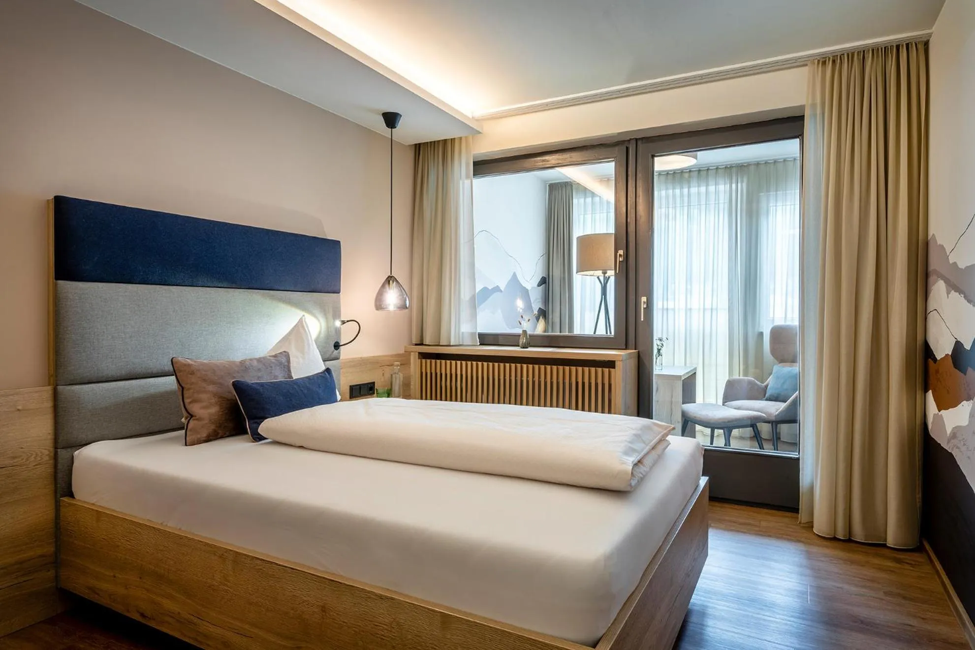 Bed in Hotel Klingler