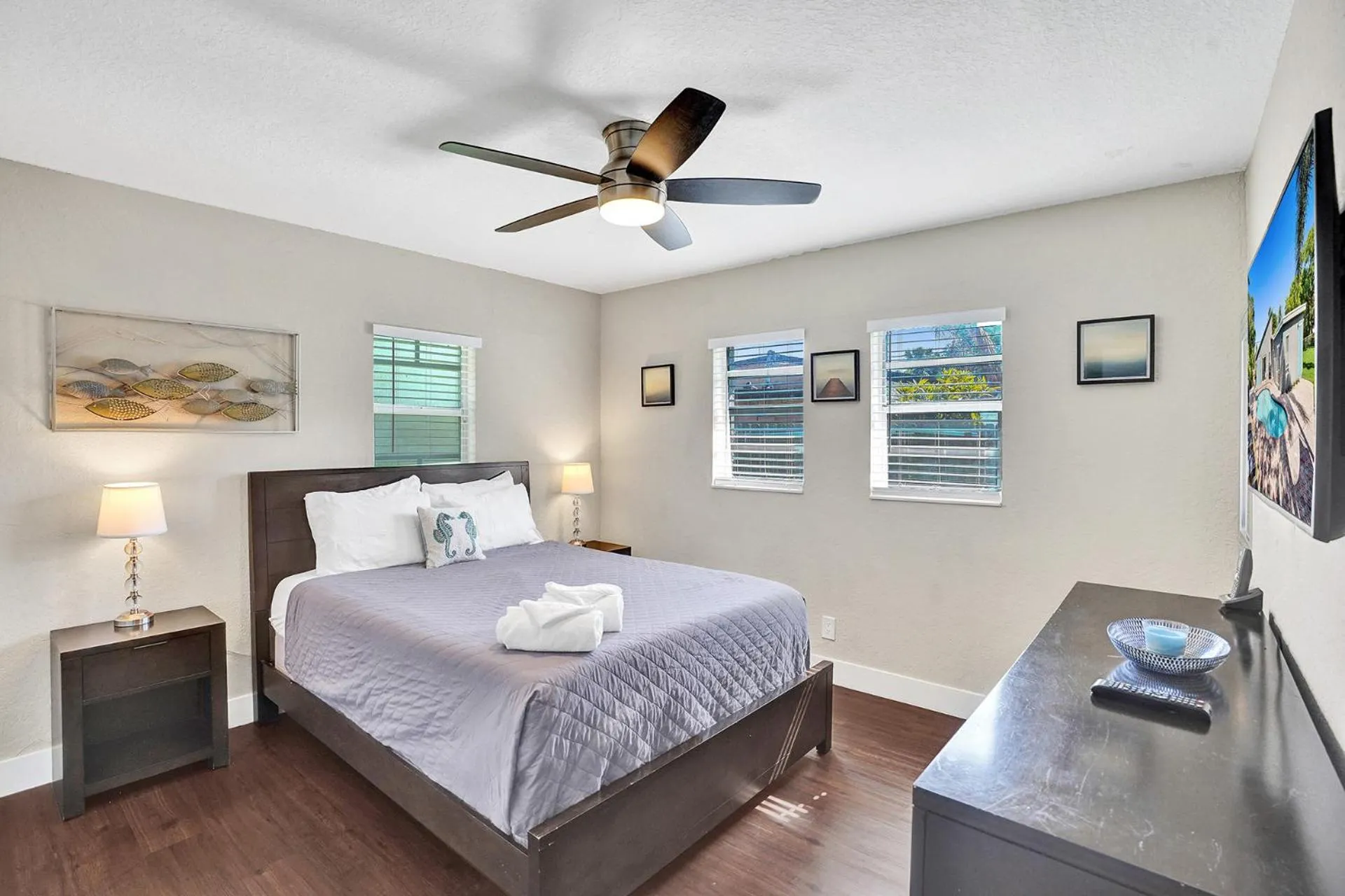 Bed in Pompano Beach House