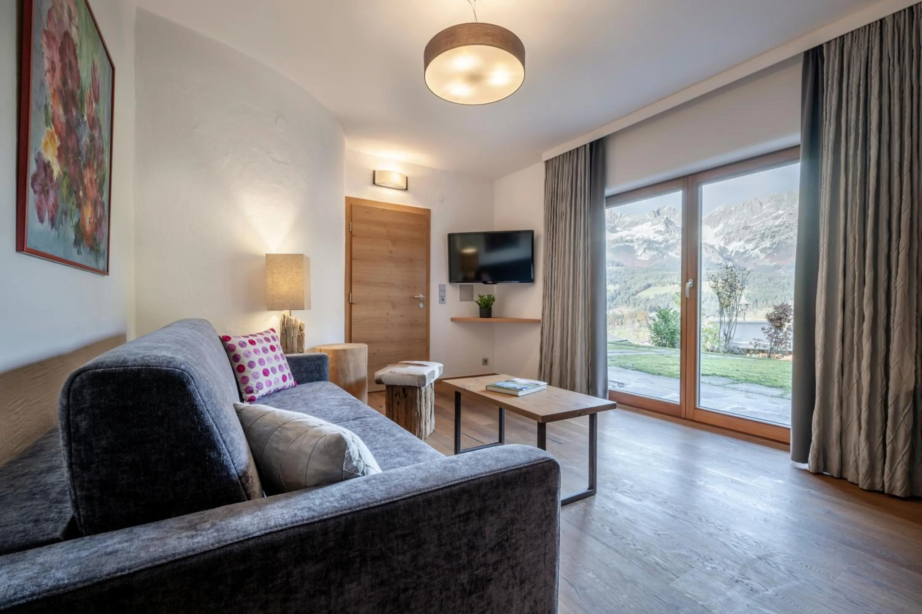 Seating area in Hotel Der Bär