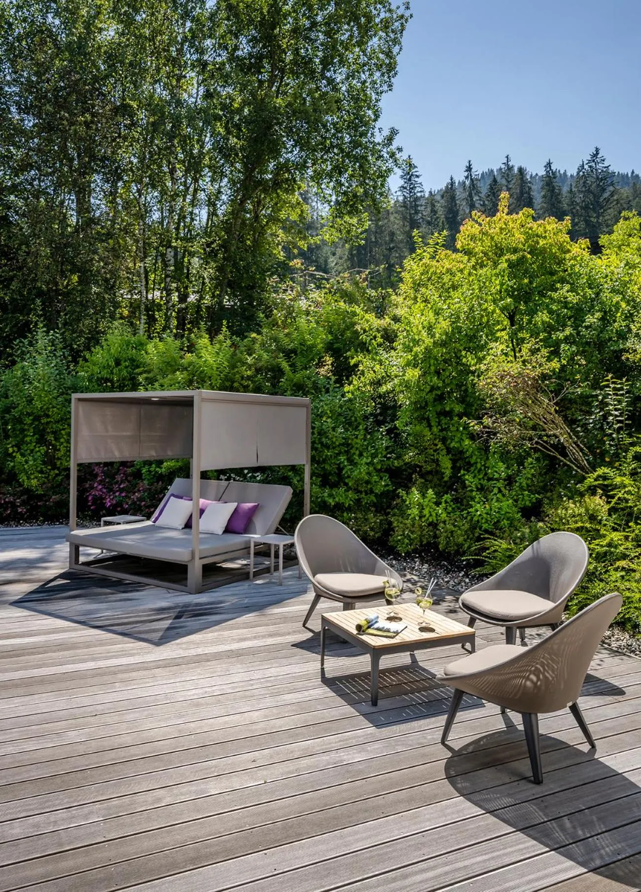 Garden in Hotel Der Bär