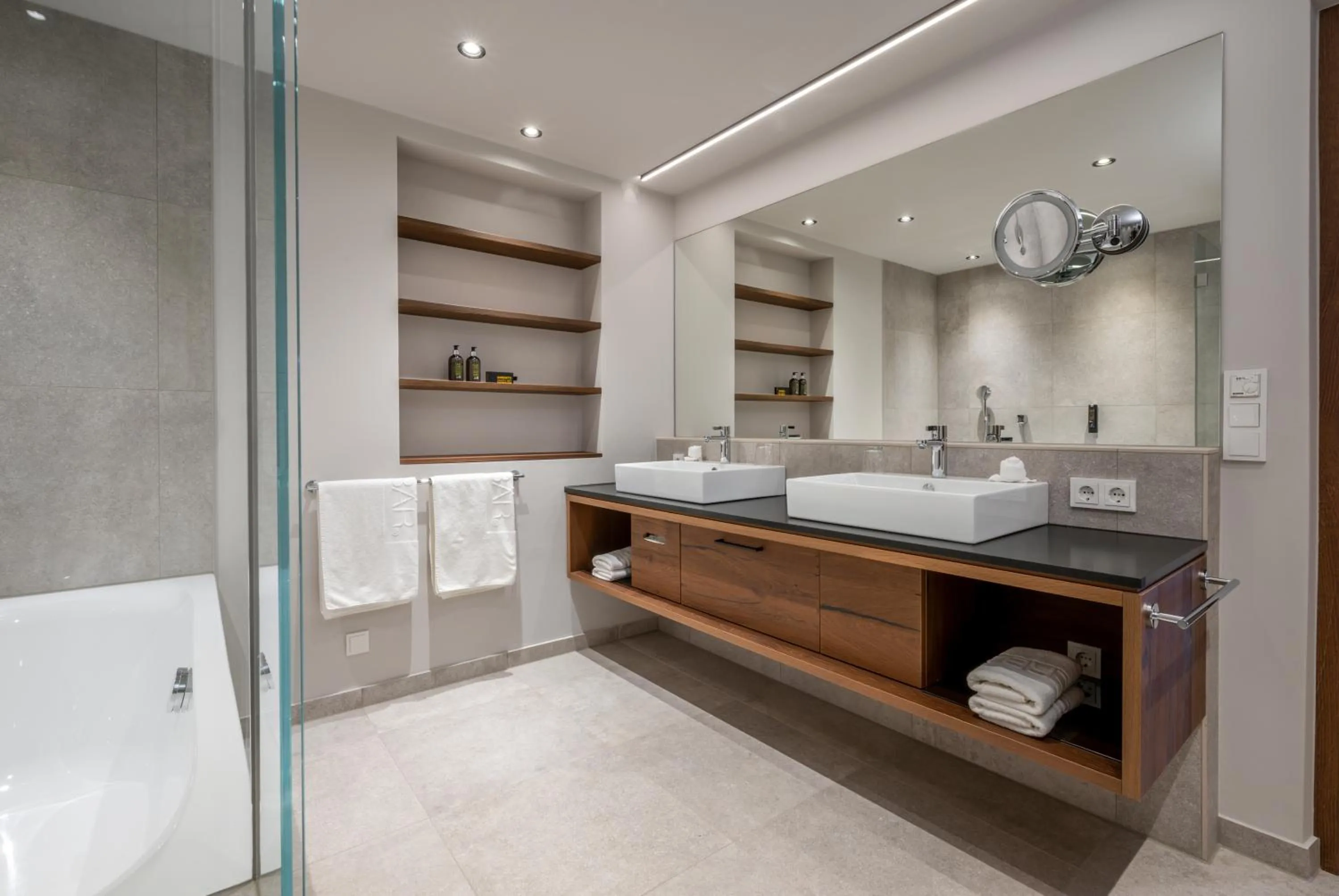 Bathroom in Hotel Der Bär