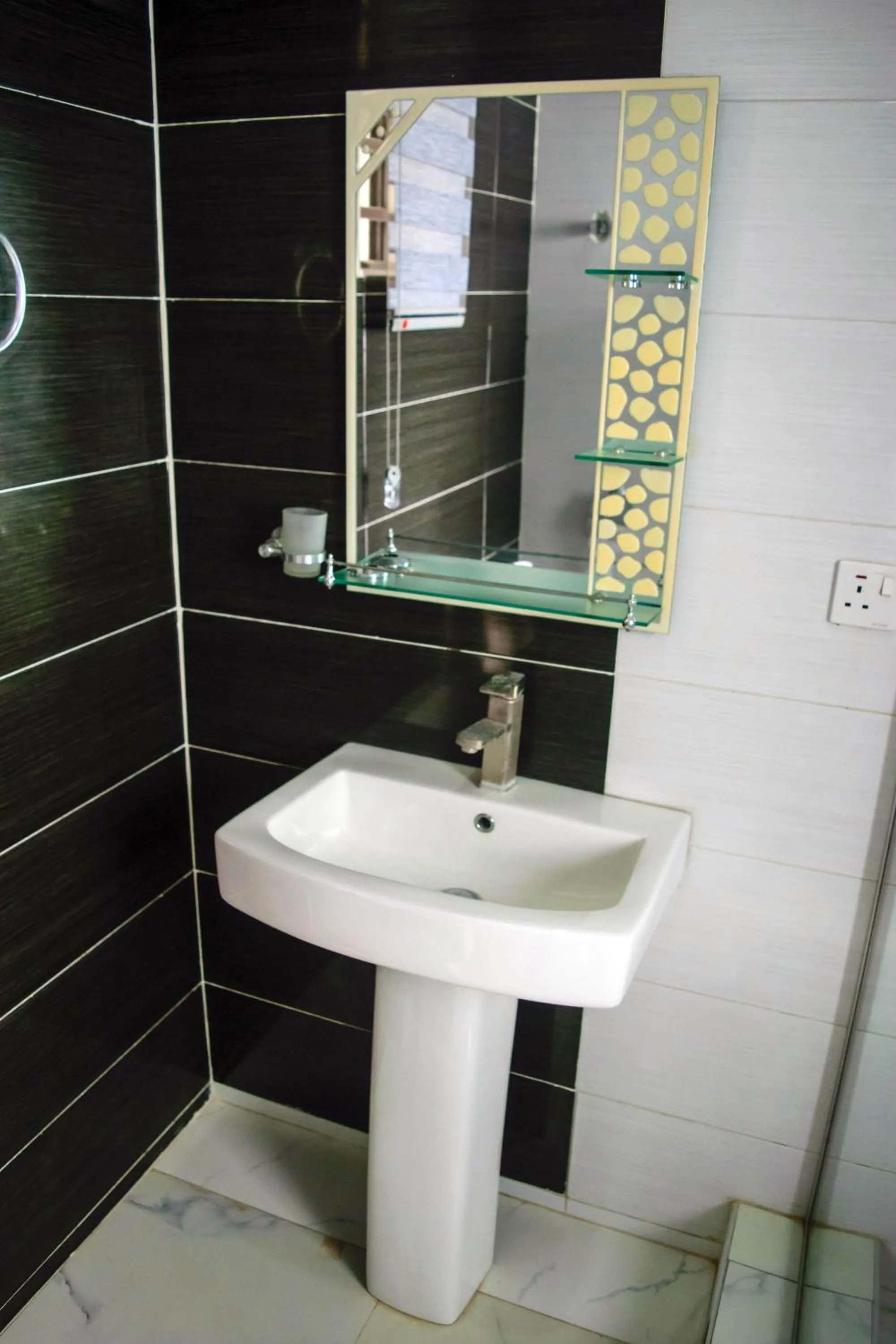 Bathroom in Ocean Park Hotel,Lekki phase 1