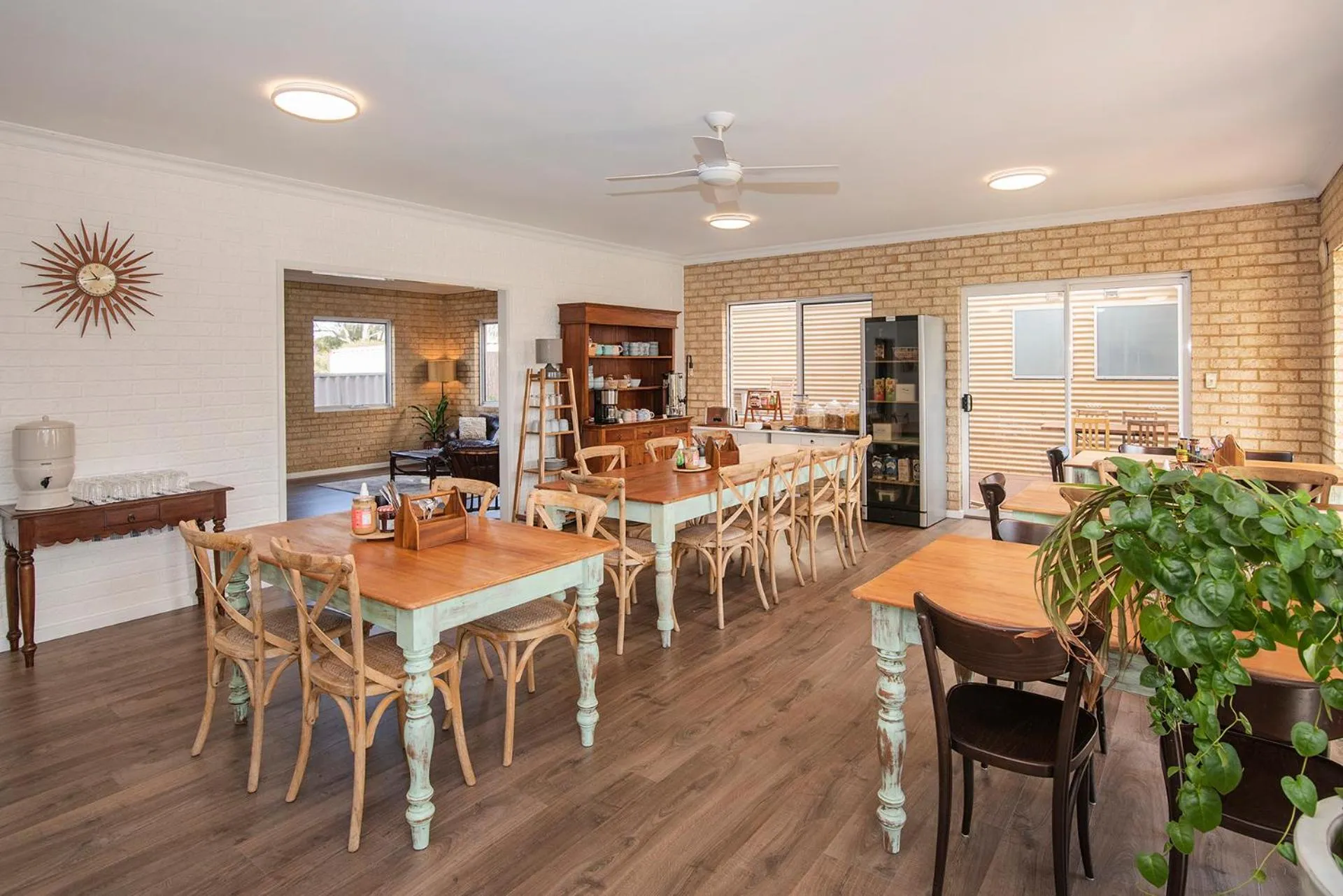 Dining area in Baywatch Retreat Augusta