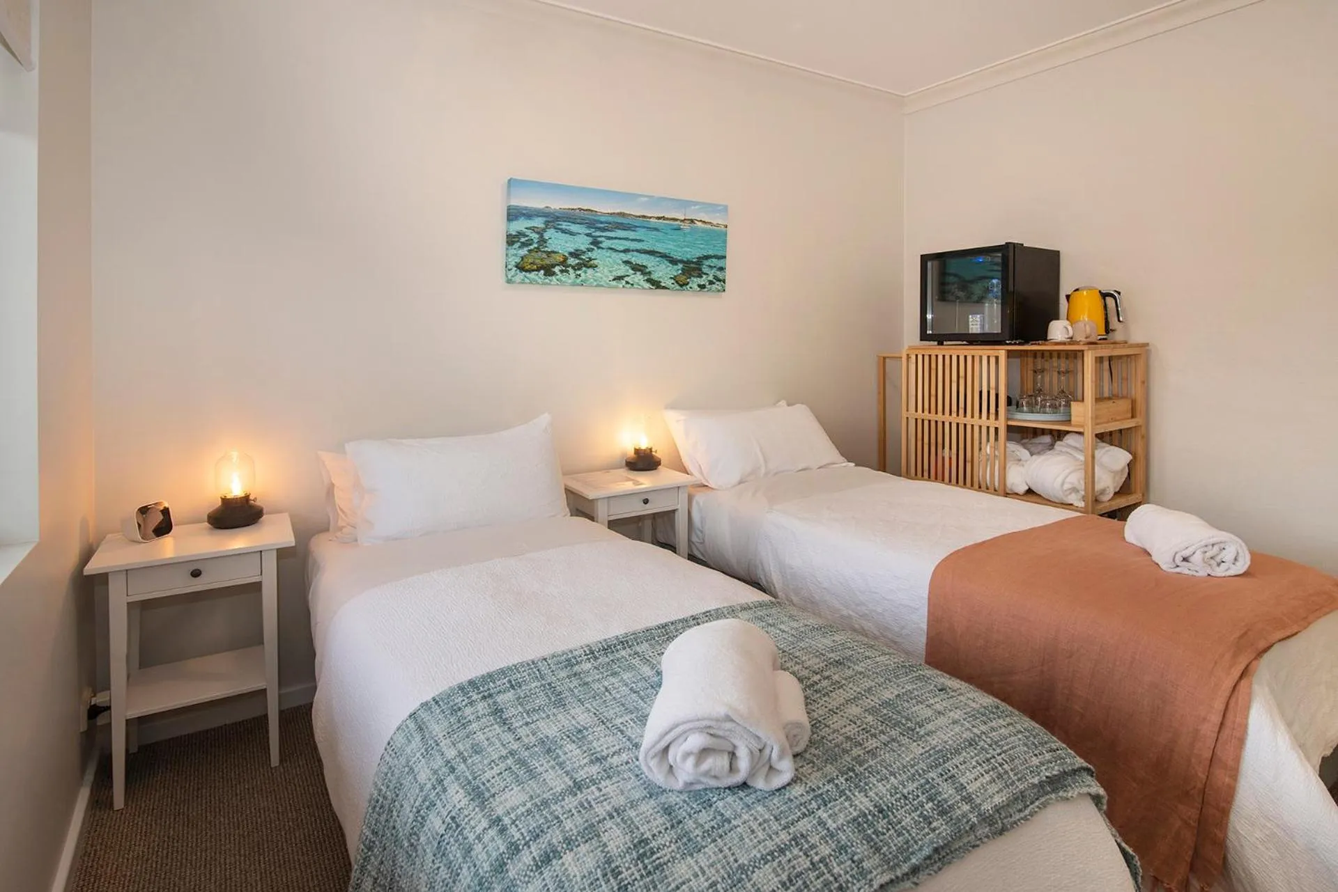 Bed in Baywatch Retreat Augusta