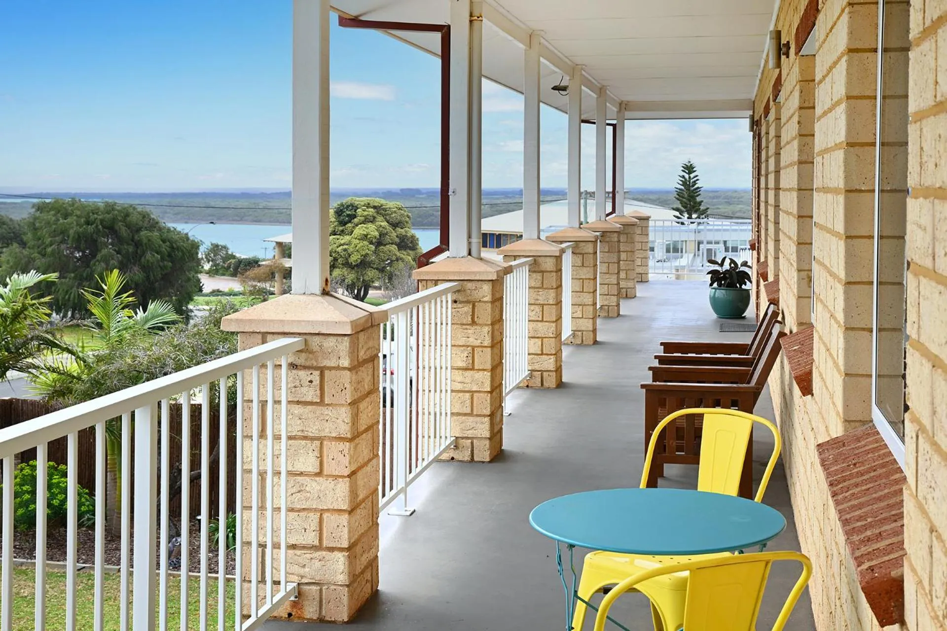 Patio in Baywatch Retreat Augusta