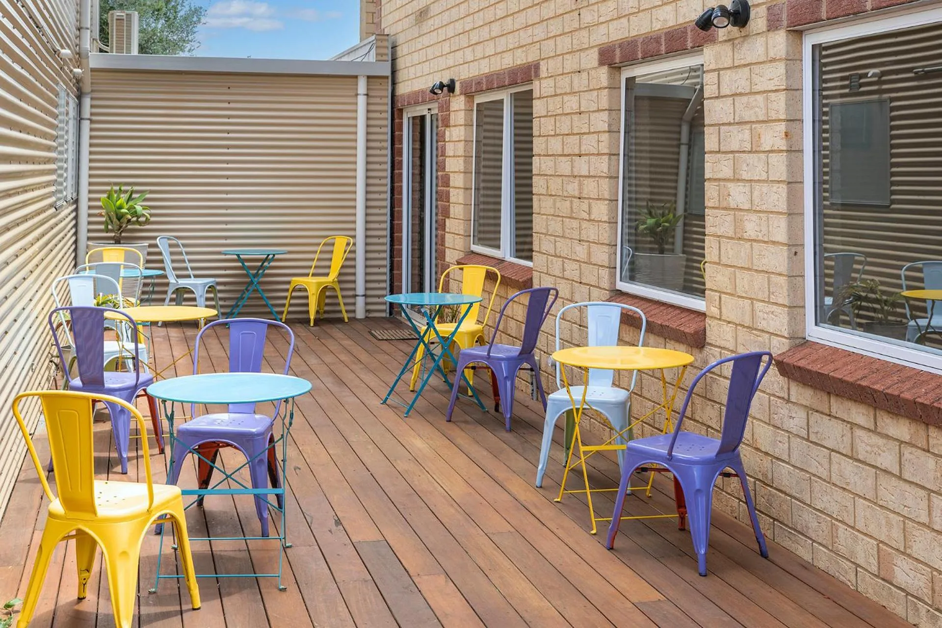 Patio in Baywatch Retreat Augusta