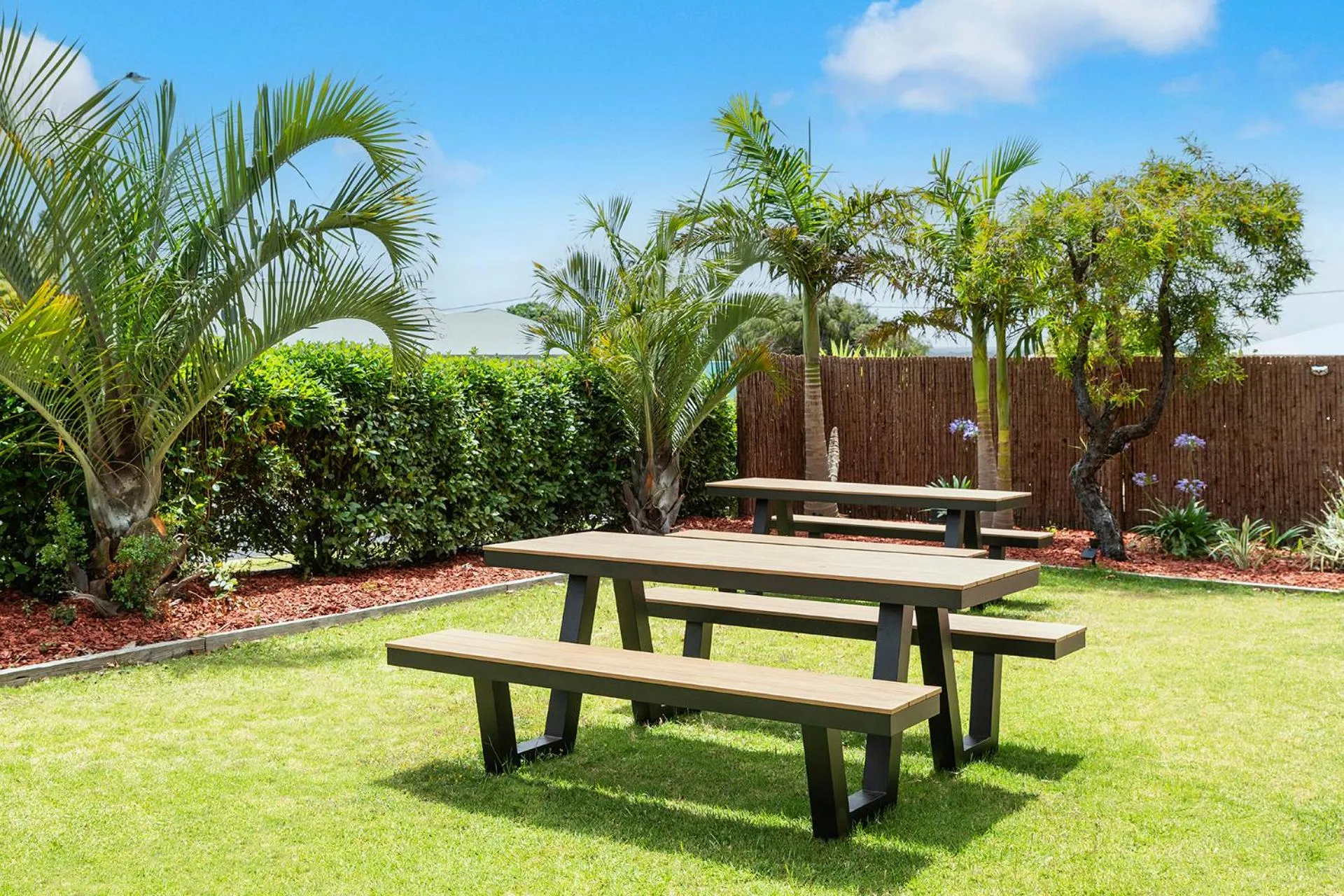 Garden in Baywatch Retreat Augusta