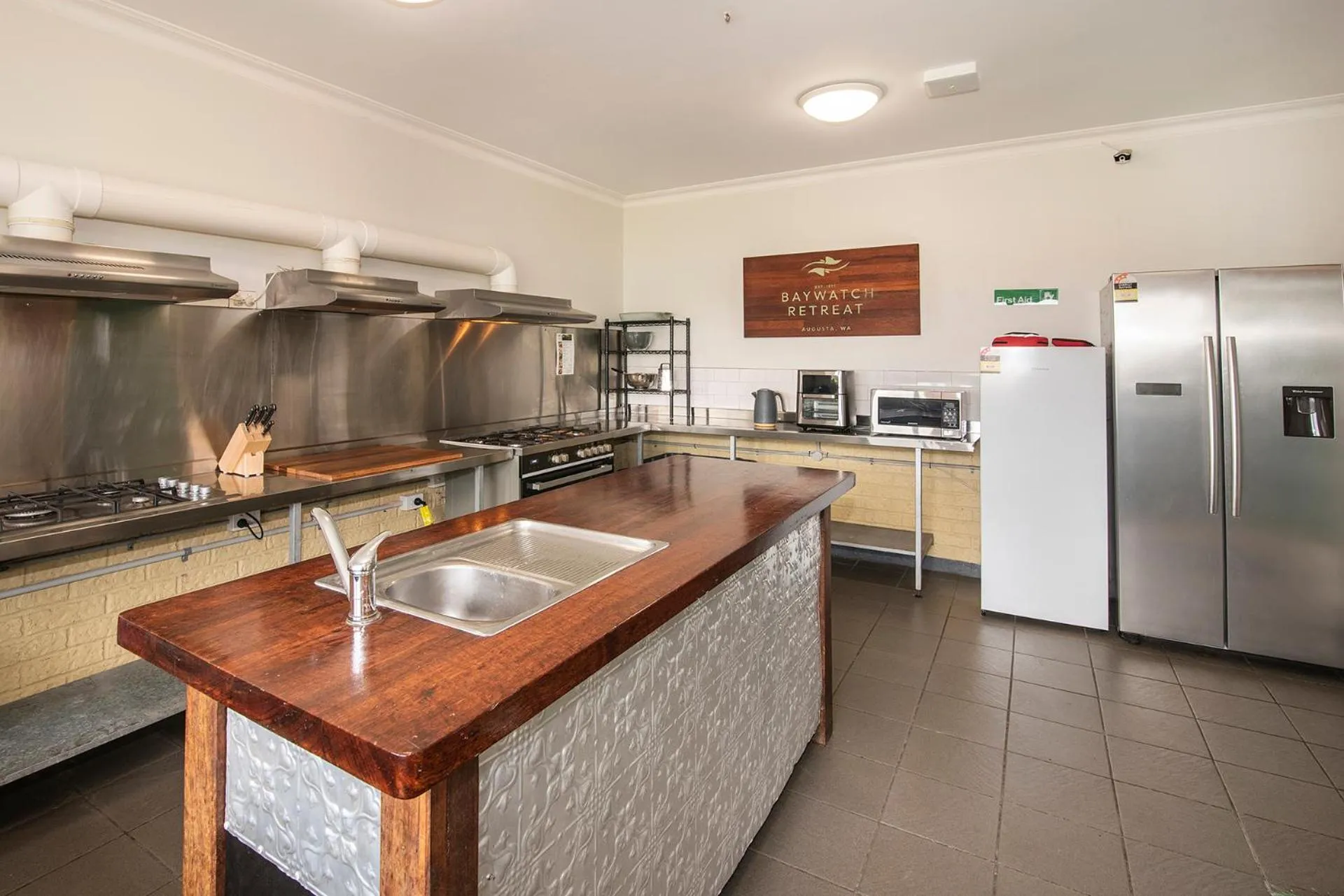 kitchen in Baywatch Retreat Augusta