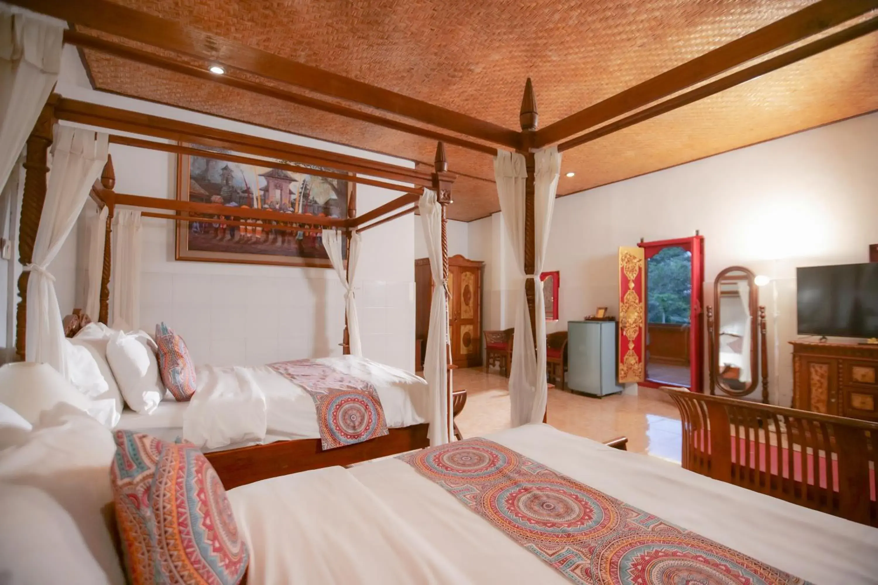 Double Room with Two Double Beds in Gayatri Double Room with Two Double Beds in Gayatri