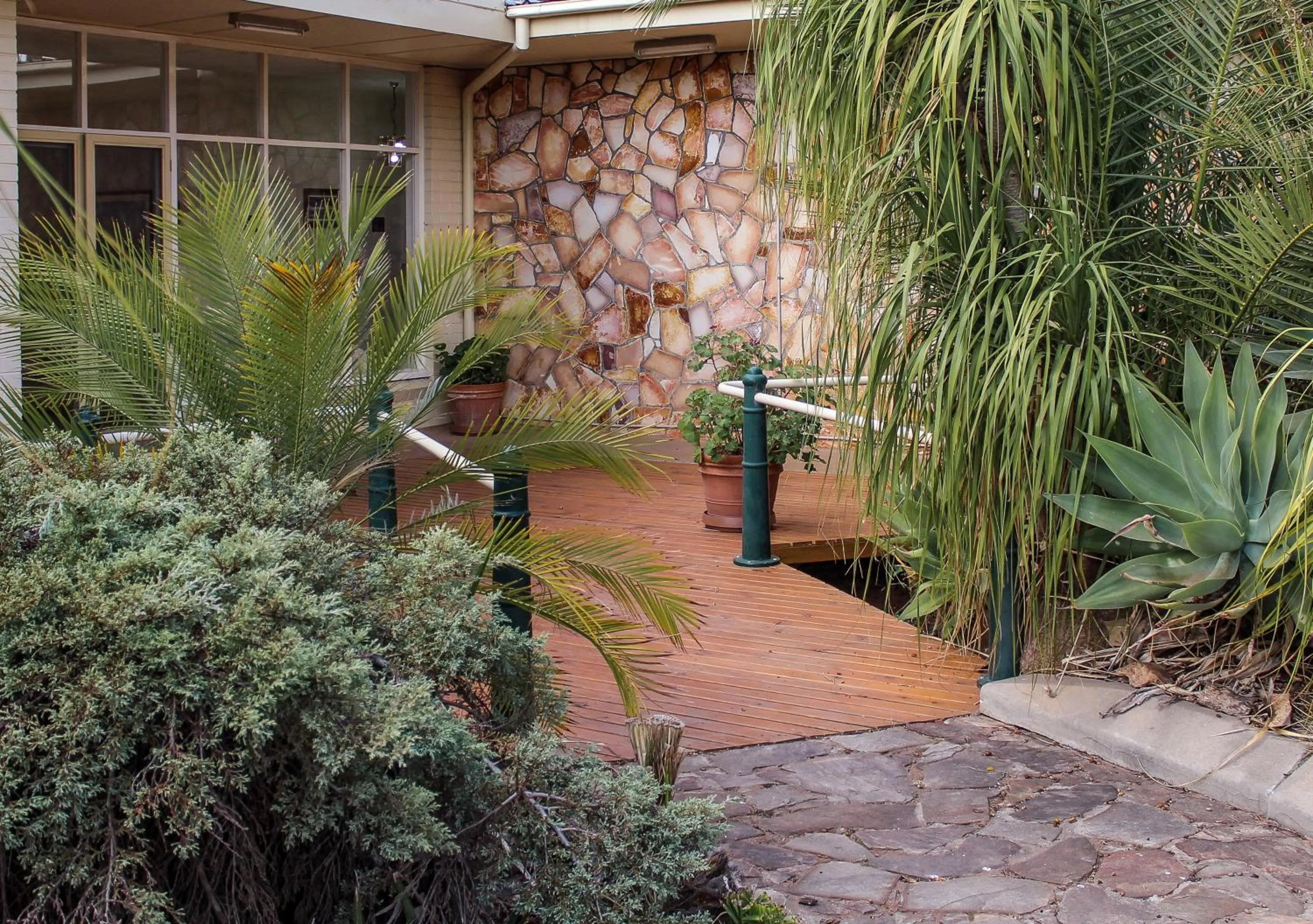 Balcony/Terrace in Motel Riverina