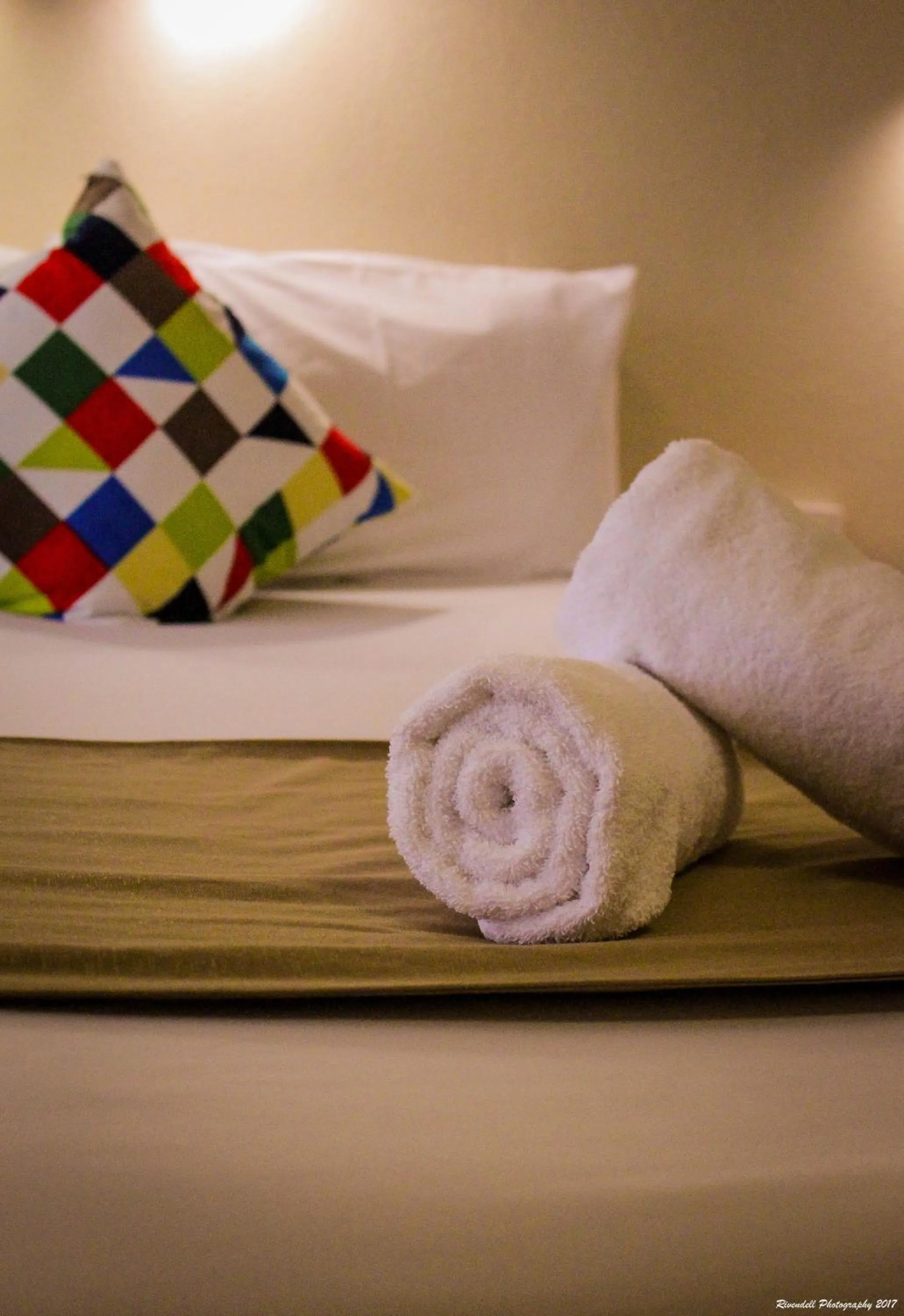 Bed in Motel Riverina