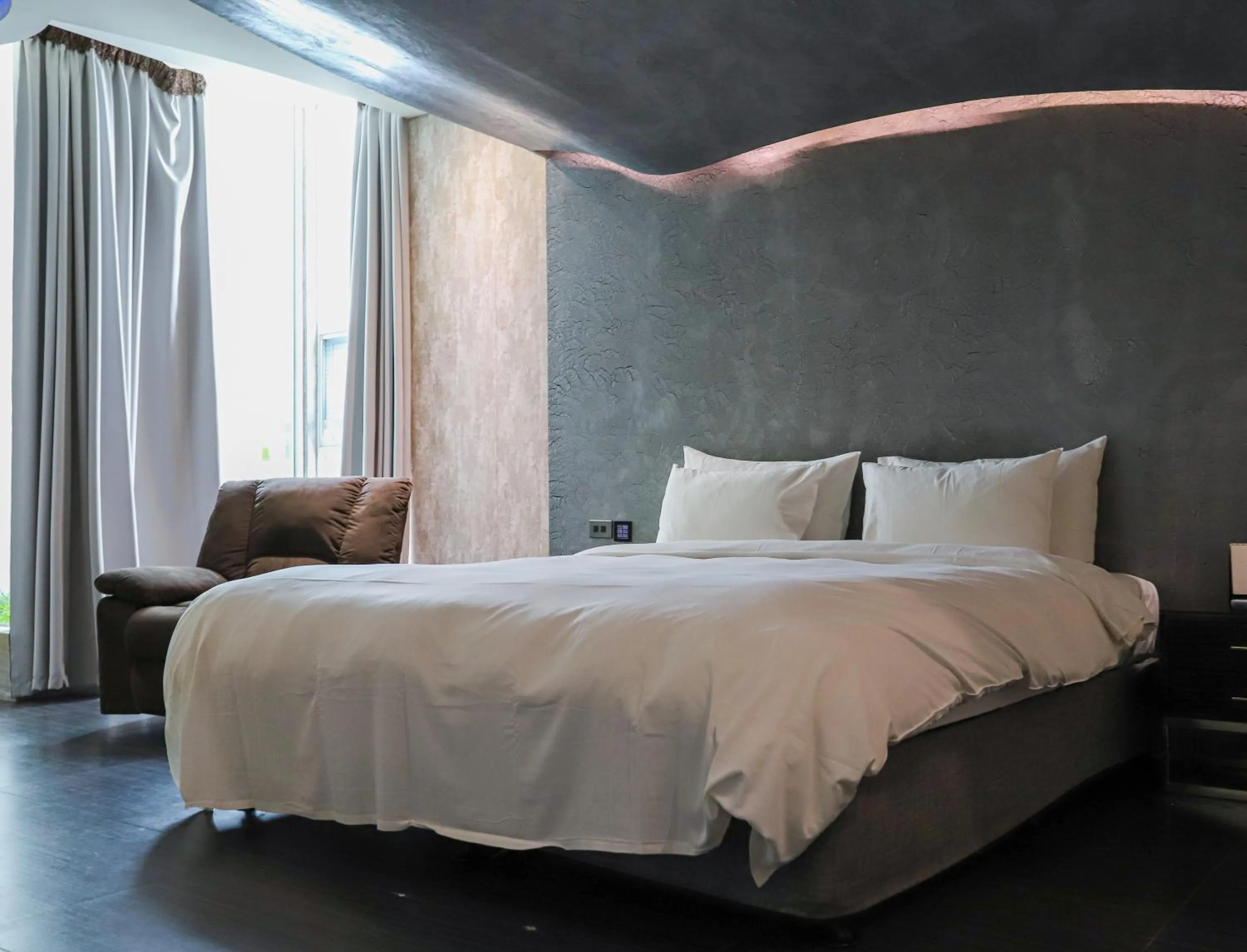 Bed in All-Ur Boutique Motel-Yi-Lan Branch