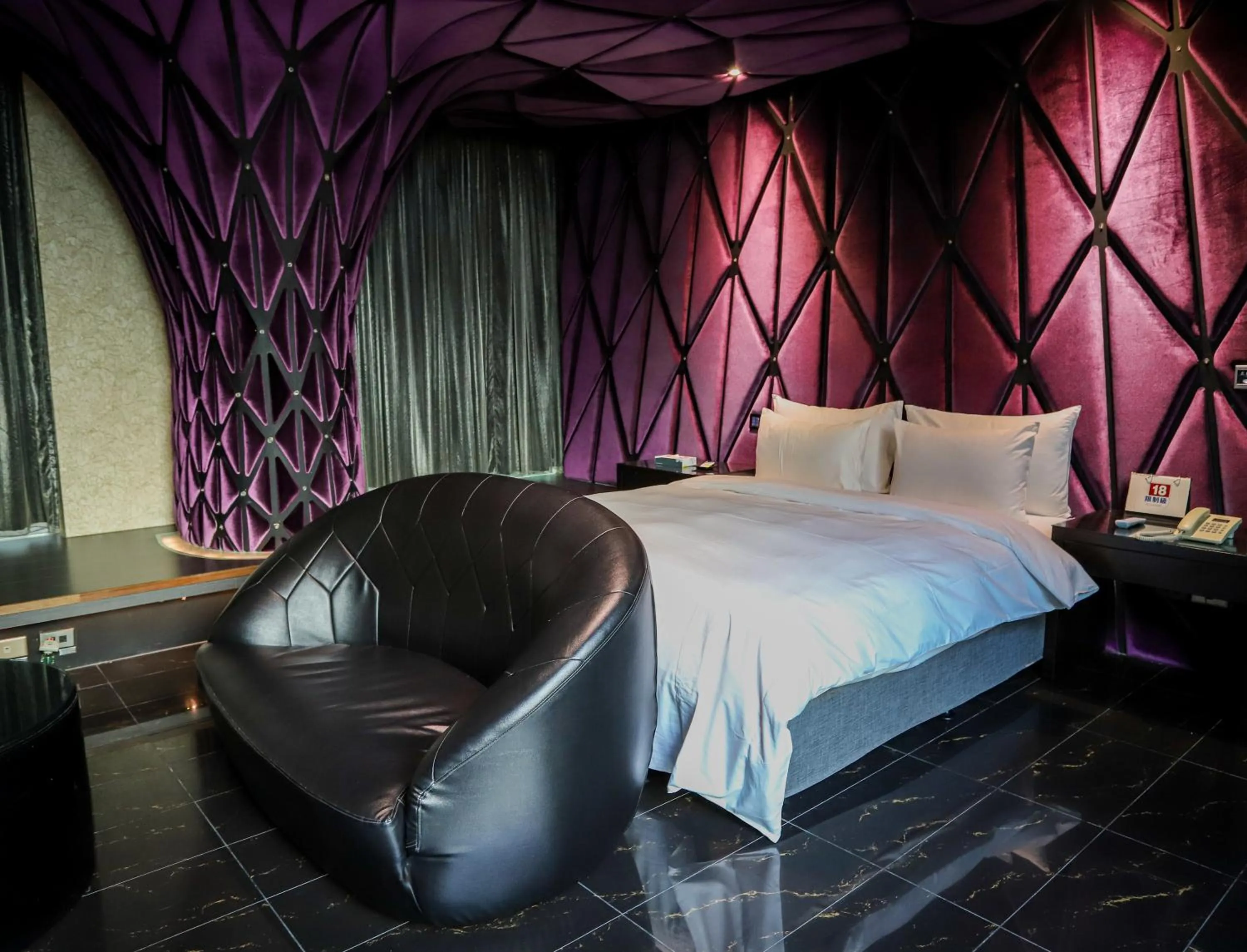 Bed in All-Ur Boutique Motel-Yi-Lan Branch