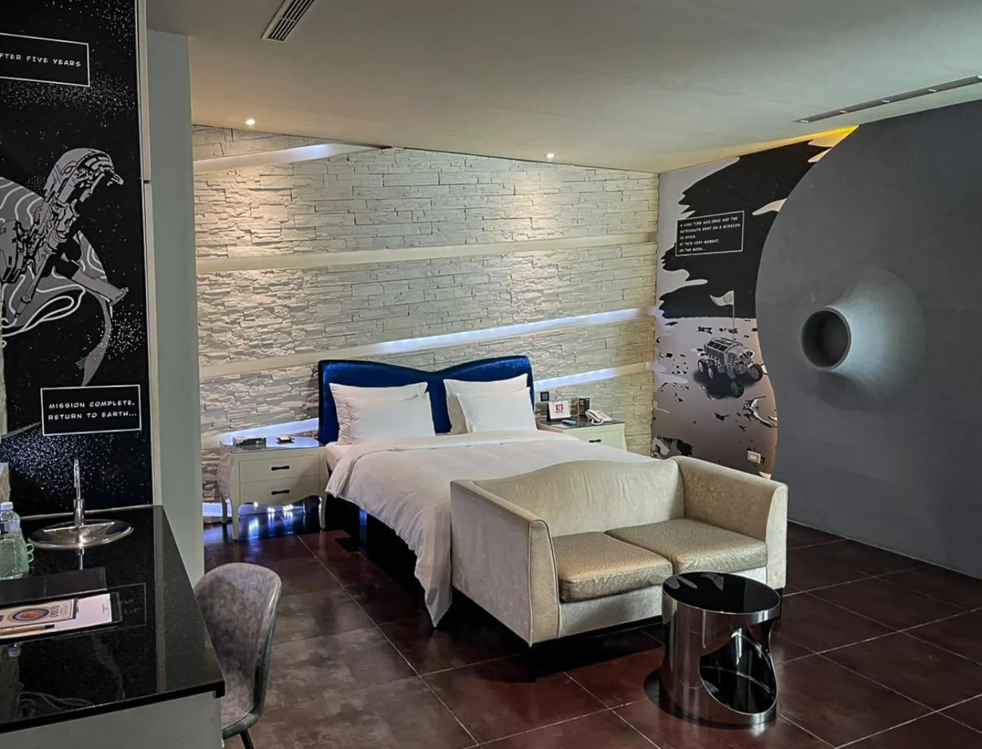 Bed in All-Ur Boutique Motel-Yi-Lan Branch