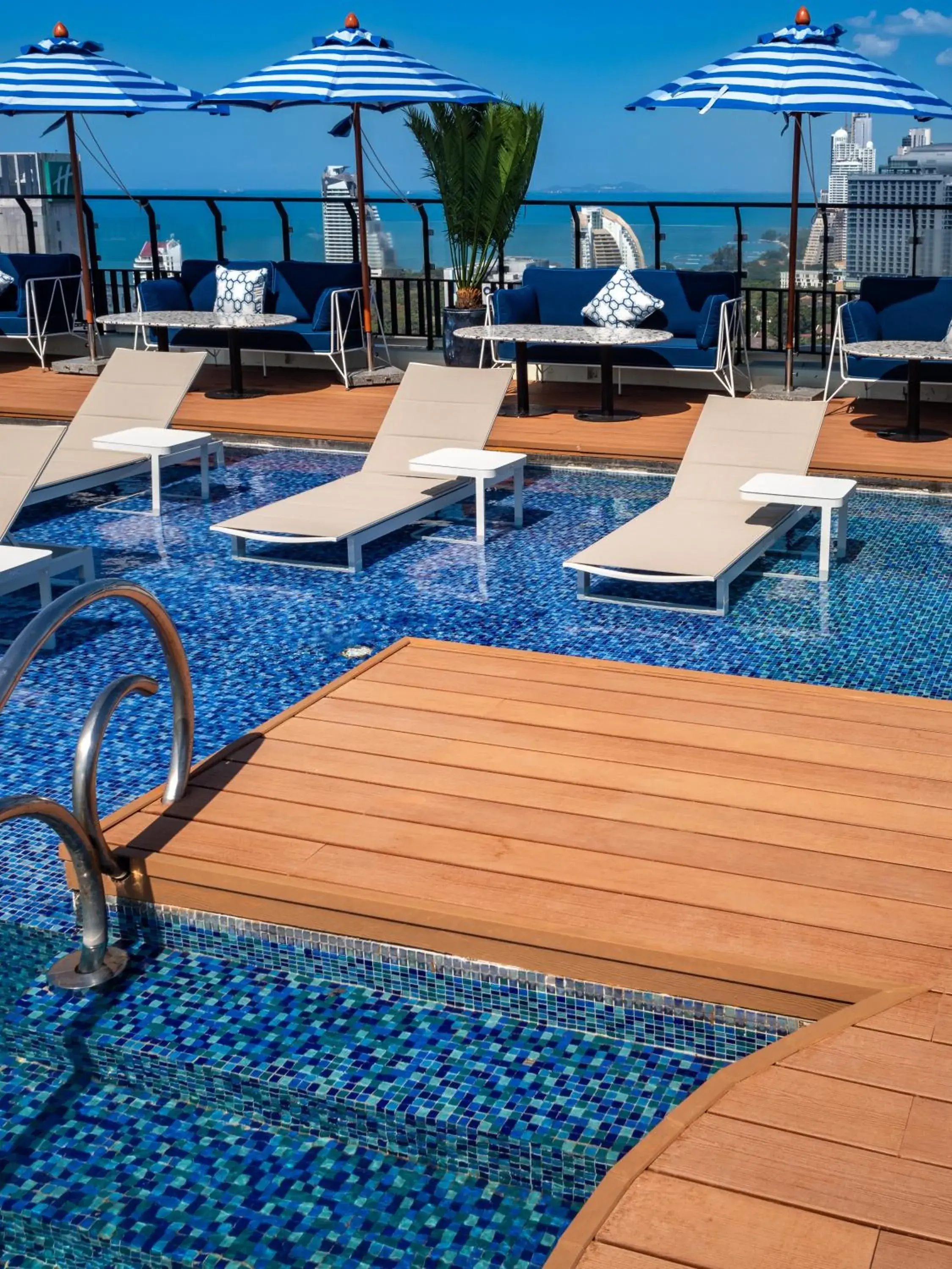 Swimming pool in Siam At Siam Design Hotel Pattaya Swimming pool in Siam At Siam Design Hotel Pattaya