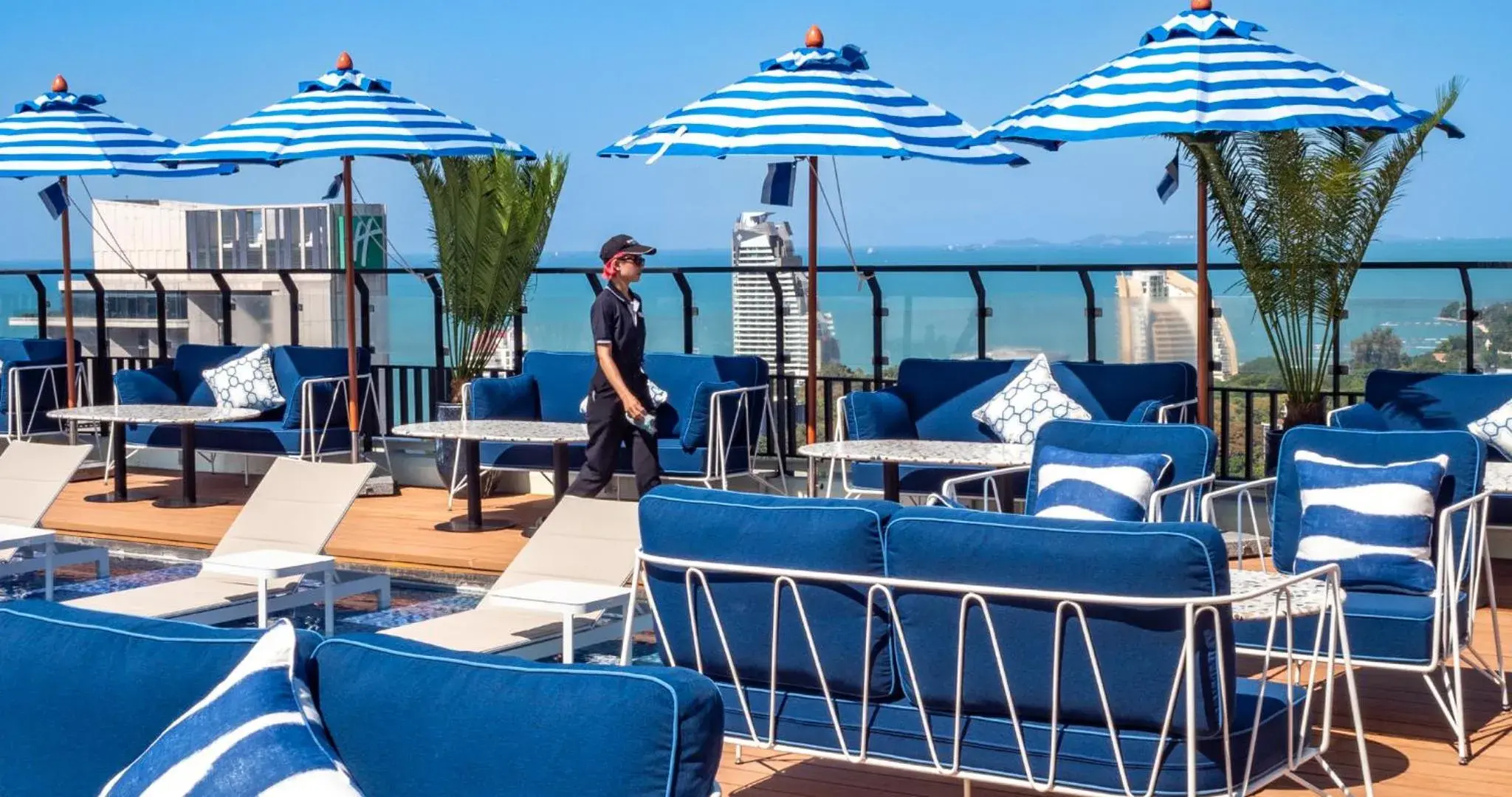 Pool view in Siam@Siam Design Hotel Pattaya Pool view in Siam@Siam Design Hotel Pattaya