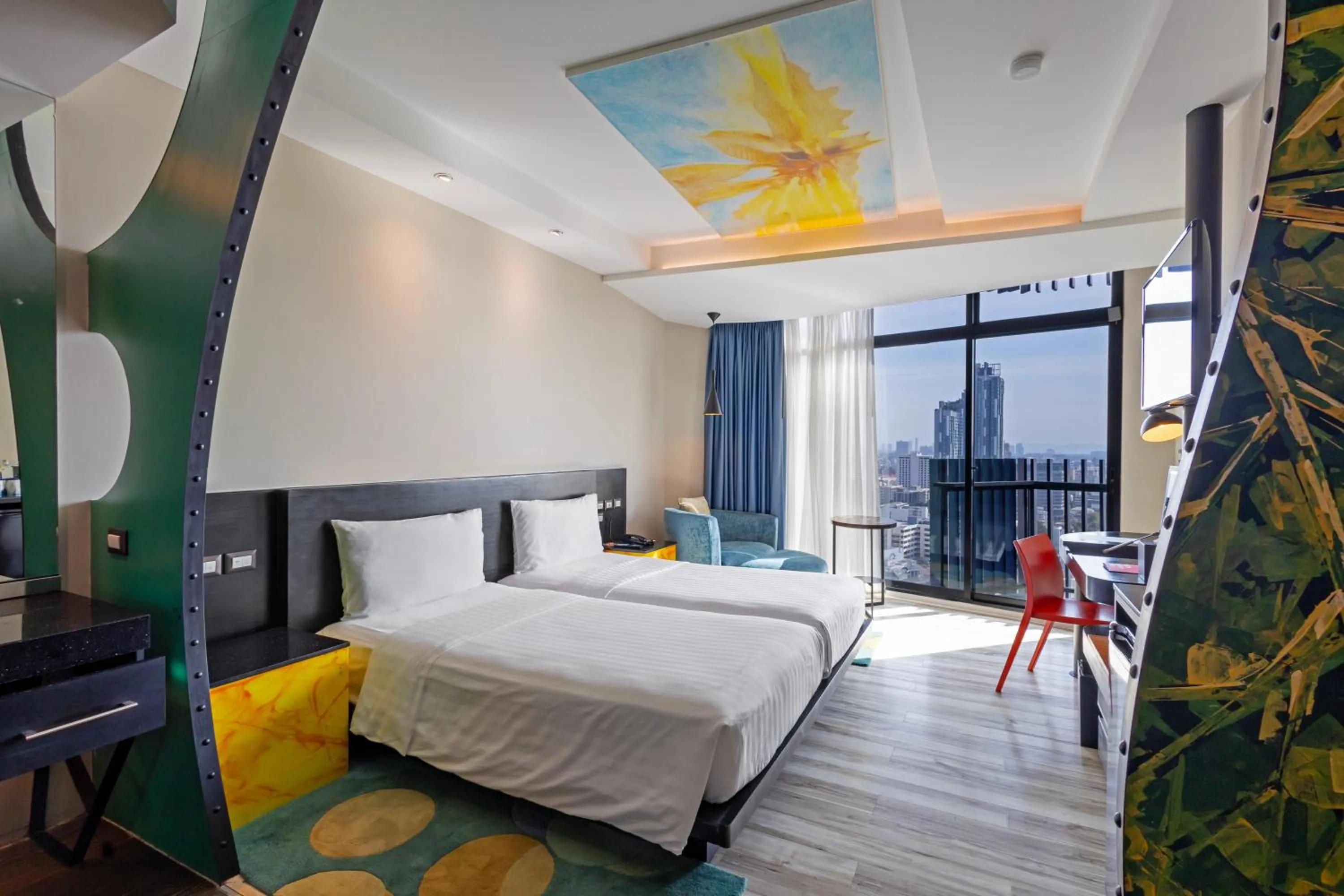 Bed in Siam At Siam Design Hotel Pattaya