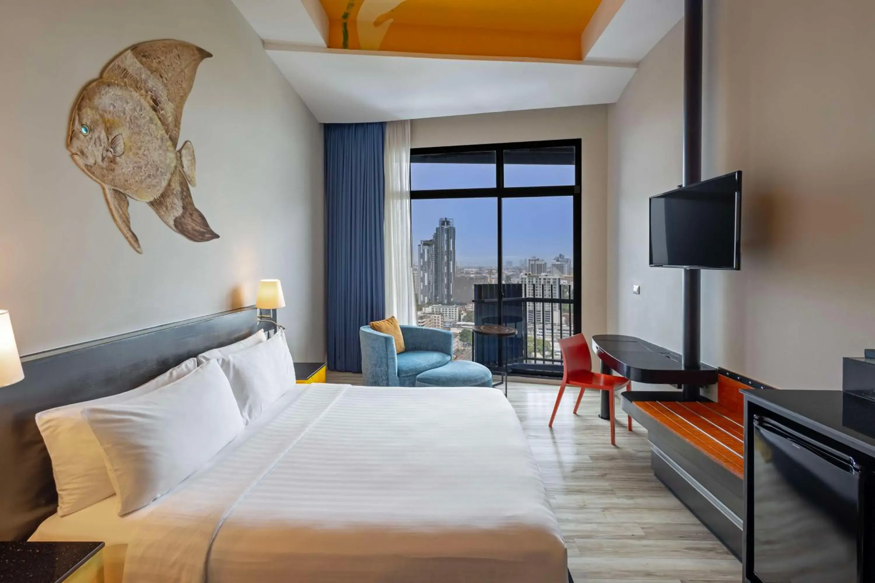 Deluxe Ocean View 1 King in Siam At Siam Design Hotel Pattaya Deluxe Ocean View 1 King in Siam At Siam Design Hotel Pattaya