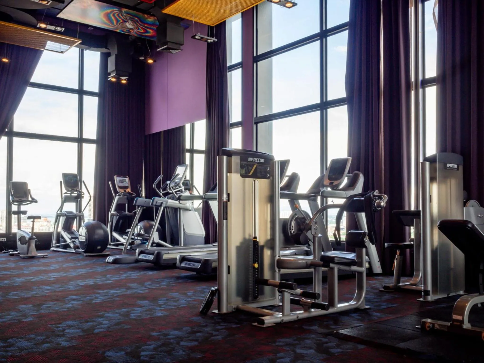 Fitness centre/facilities in Siam At Siam Design Hotel Pattaya