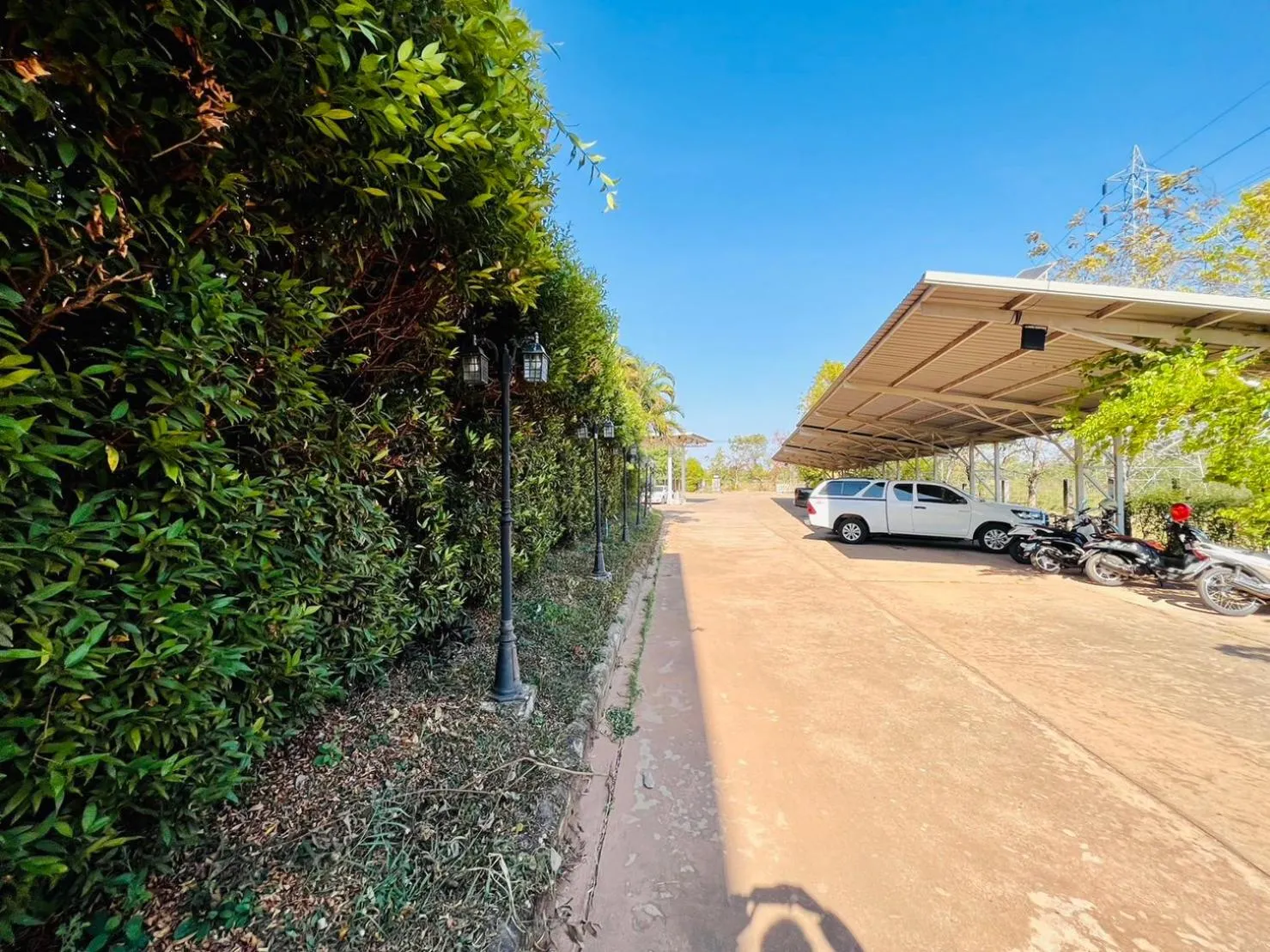 Parking in Bualinn Resort