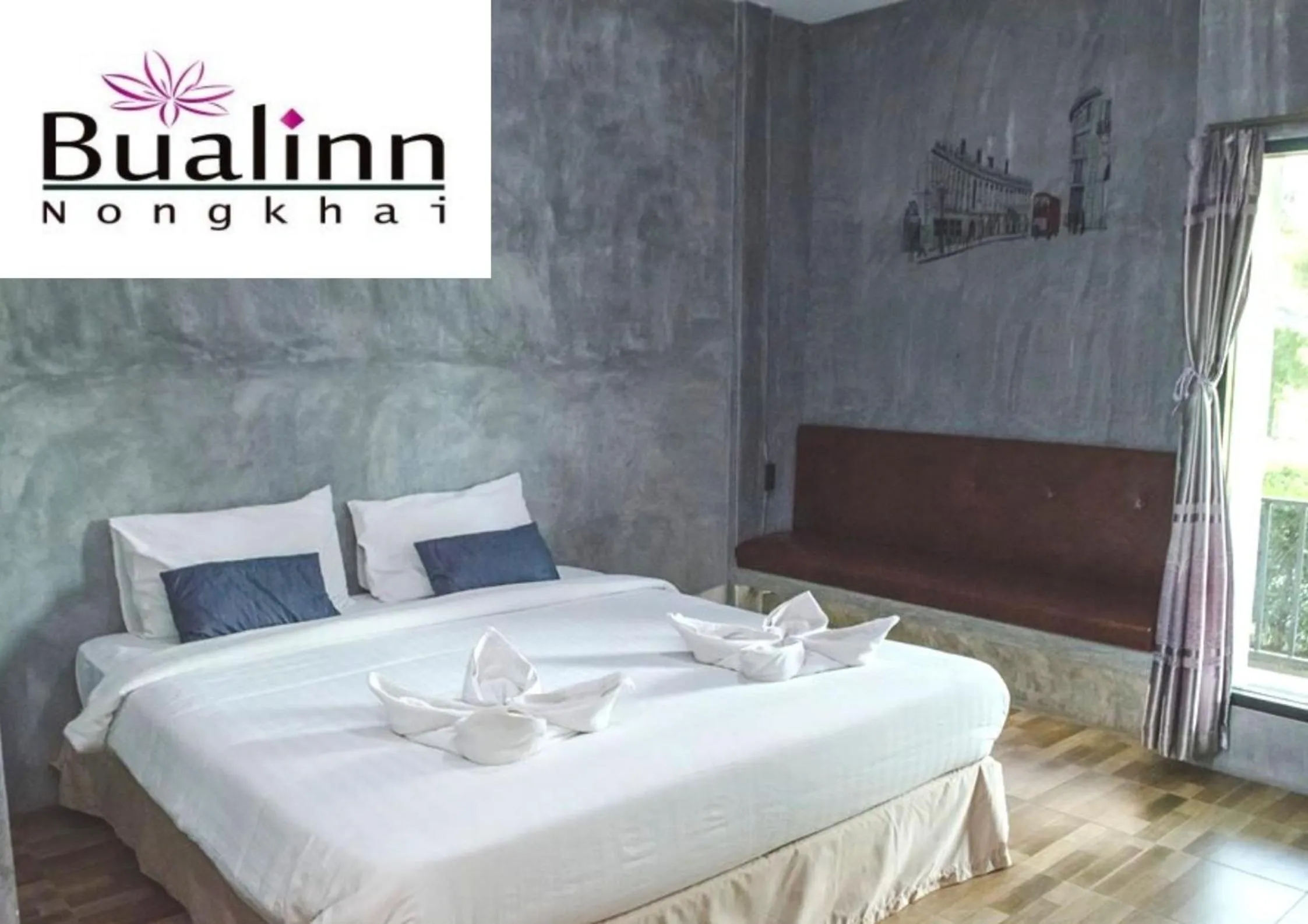 Bed in Bualinn Resort