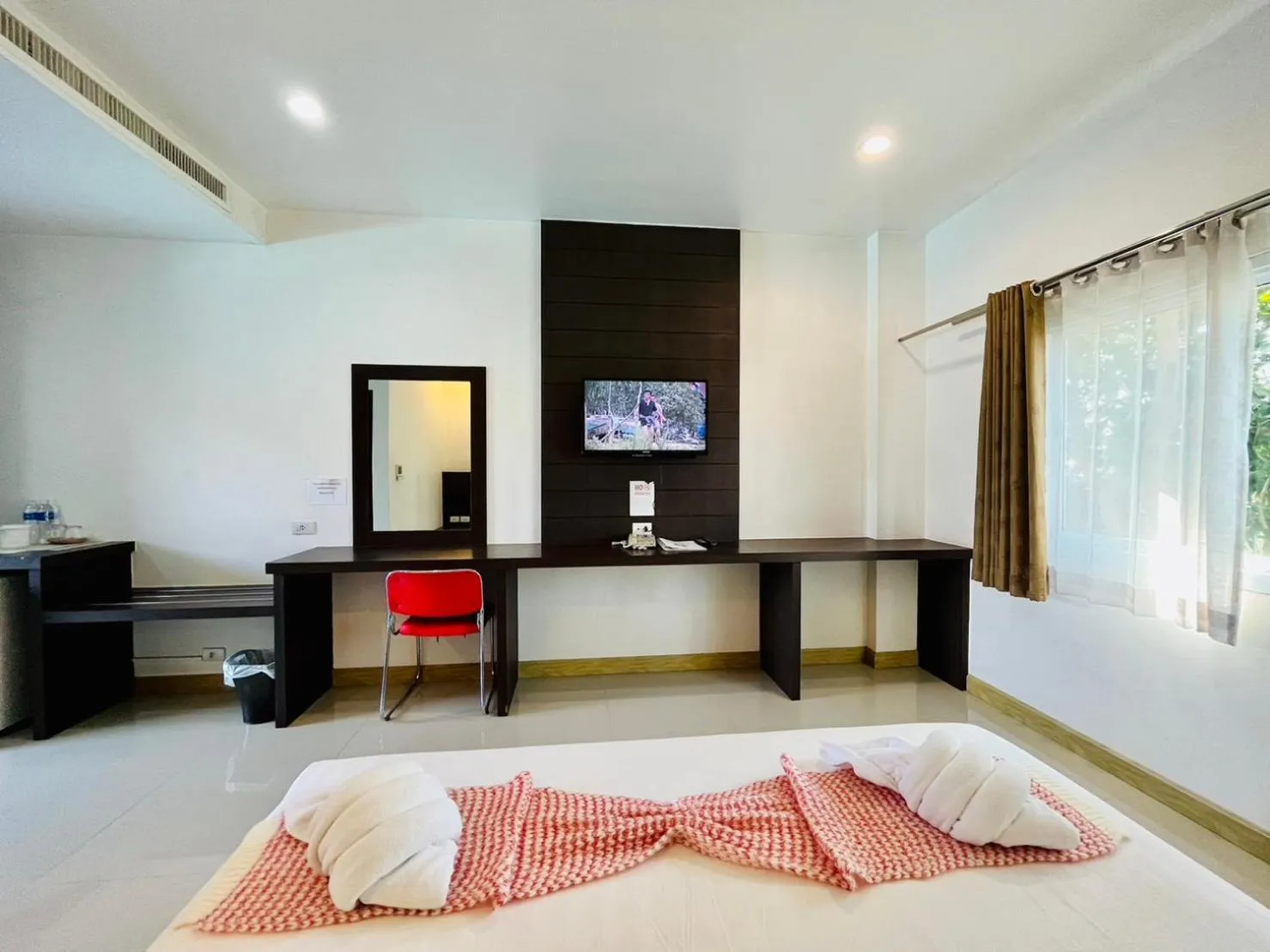 Bed in Bualinn Resort